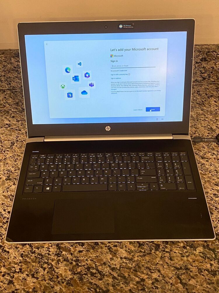 HP Probook 455 G5 16GB Ram Win 11 Pro 512GB HDD 15