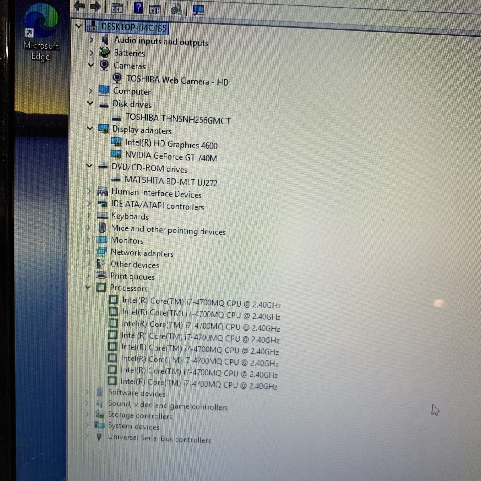 Toshiba Satellite P70-A 17″ FHD i7-4700MQ 24GB RAM 256GB SSD GT 740M Blu-ray