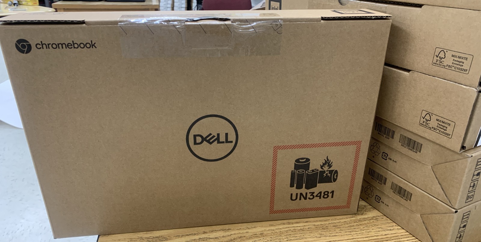 LOT of 10 EMPTY Dell Chromebook Boxes