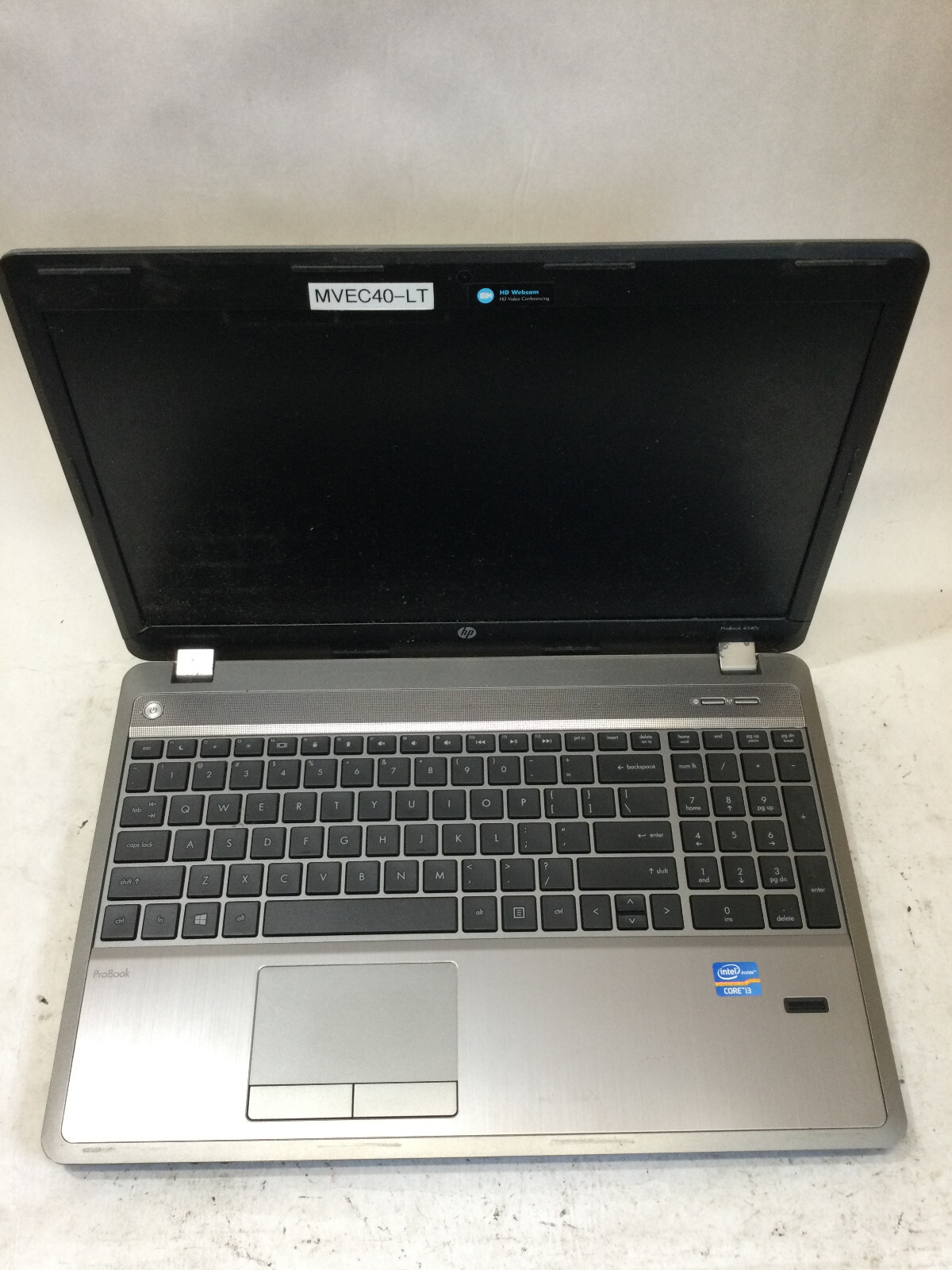 HP PROBOOK 4540S – FOR PARTS – INTEL CORE I3 – 4GB RAM – READ DESCRIPTION – BB!!