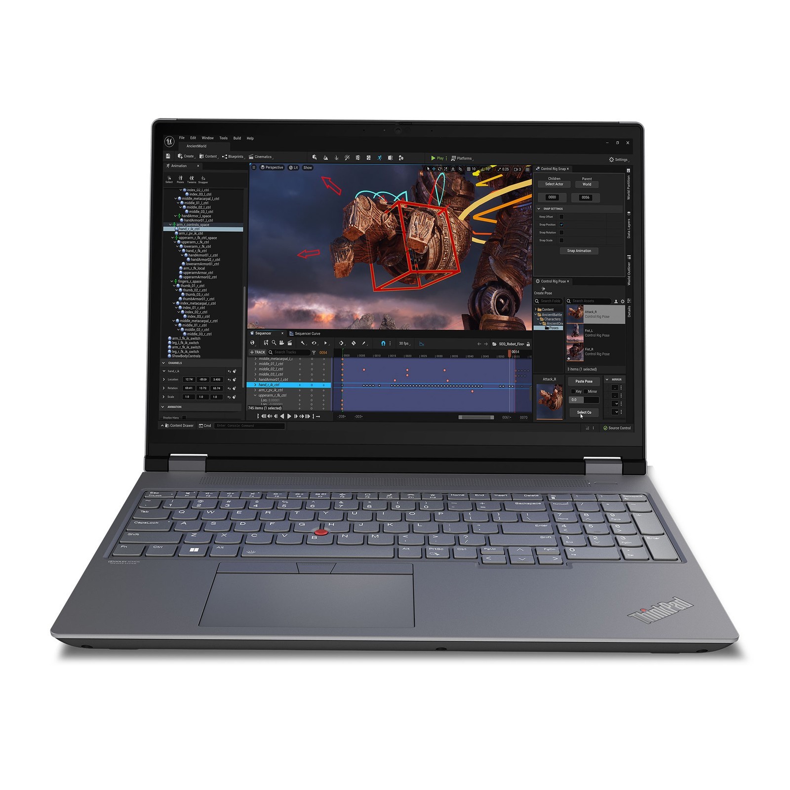 Lenovo ThinkPad P16 Gen 2 Intel Laptop, 16″, i9-13950HX vPro-RTX-5000 Ada-3year