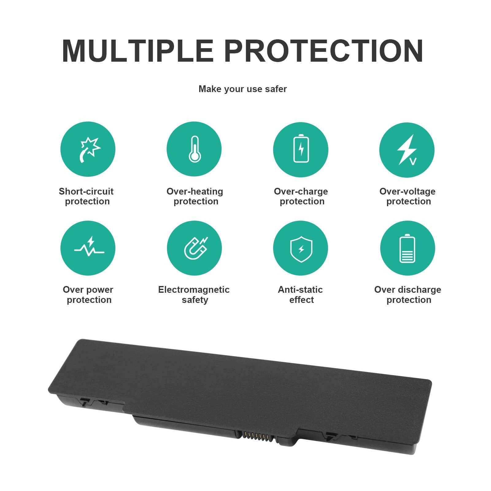 TREE.NB Laptop Battery for Gateway NV52 NV53 NV54, AS09A31 AS09A61 AS09A51 AS09A