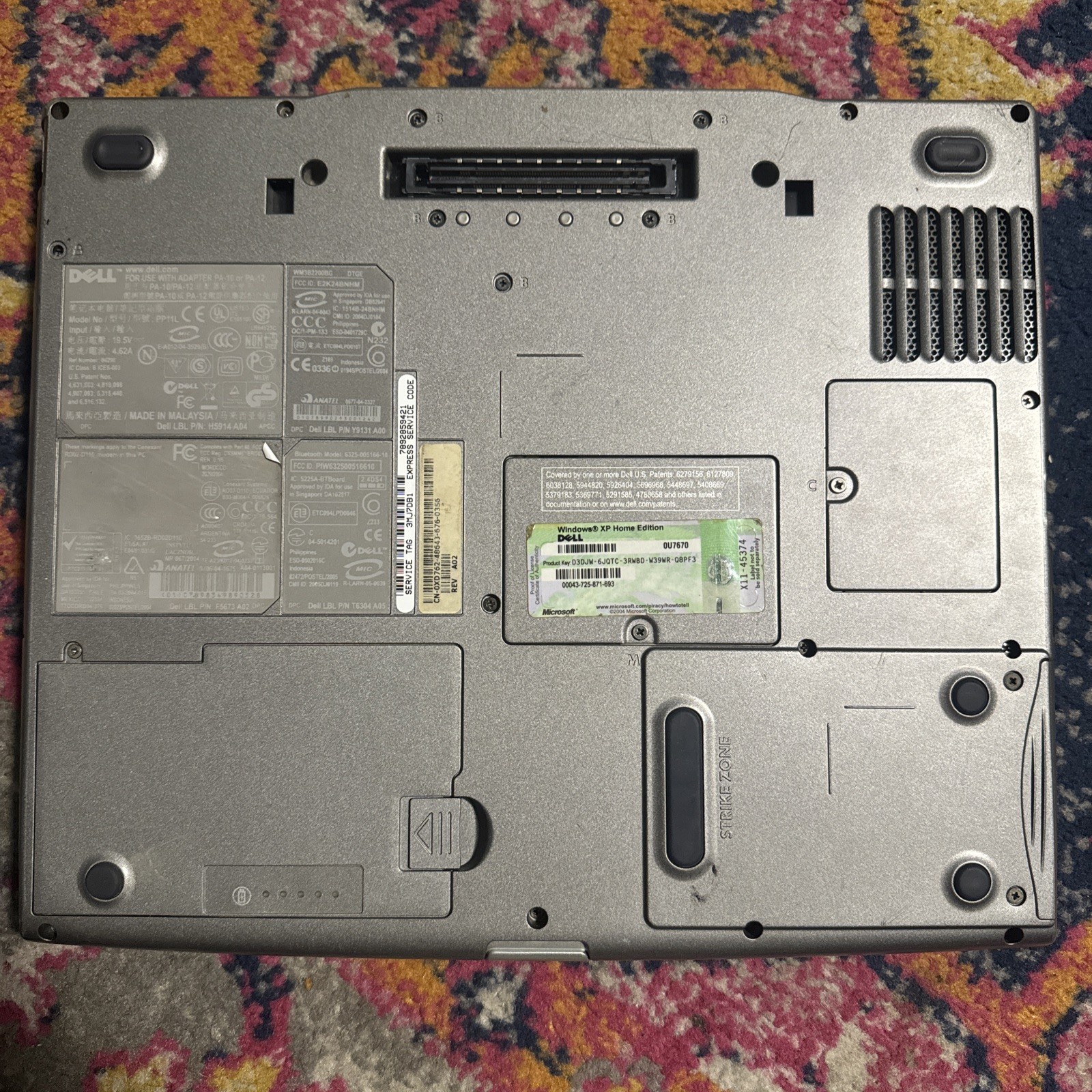 Dell Latitude D600 Laptop – UNTESTED