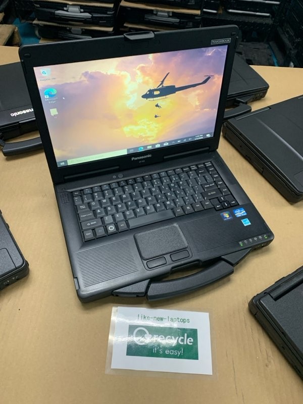 Panasonic CF-53 Core i5 3rd Gen 16GB RAM 256GB MK2 WIN 10 PRO BLACK