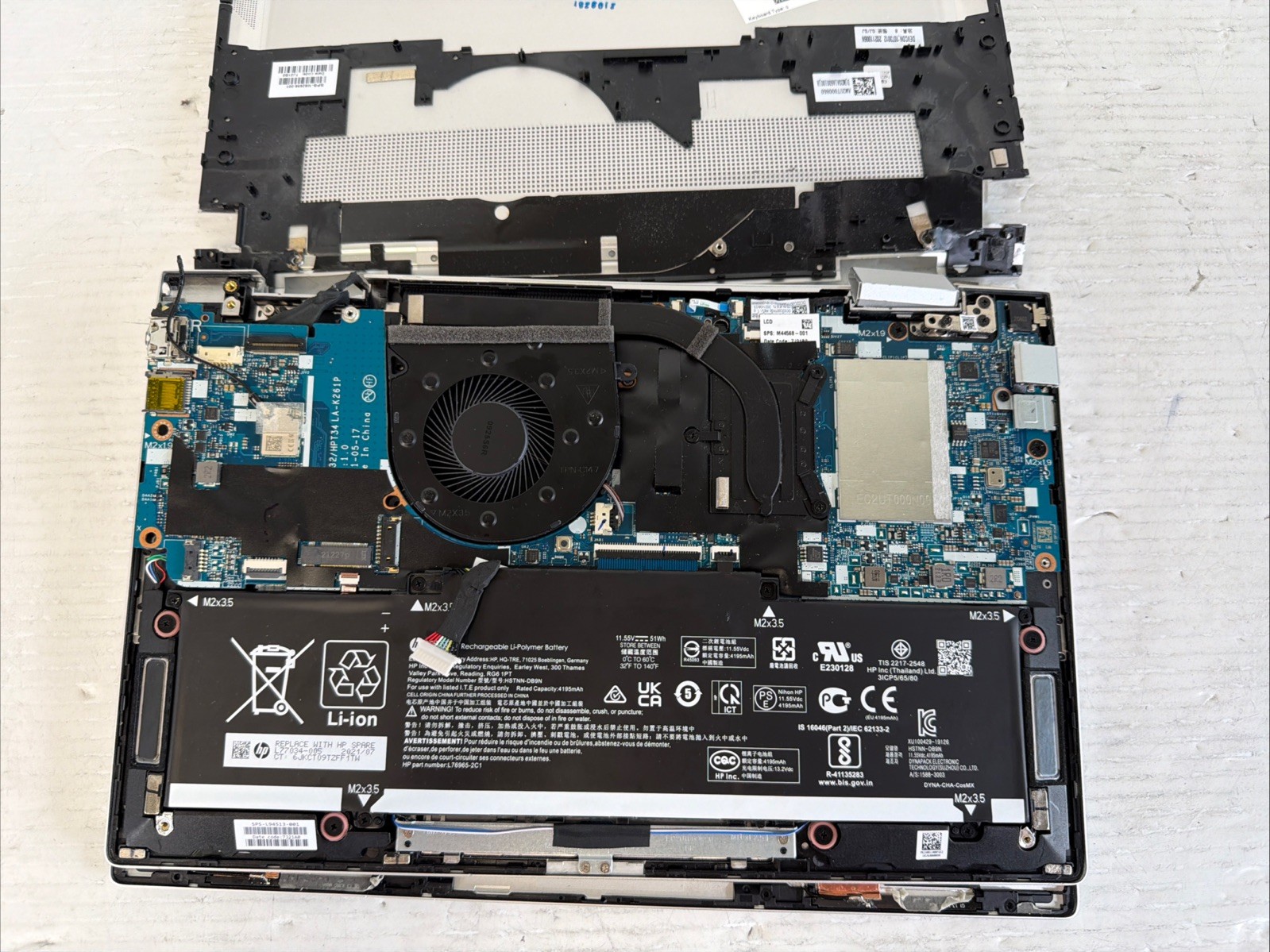 HP ENVY x360 Convert 13m-bd1033dx i7-1195G7 NO OS/SSD *FOR PARTS/REPAIRS