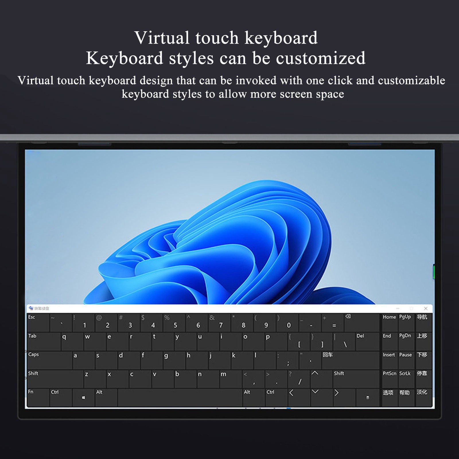 1 Dual Touchscreen Laptop Powerful 16G DDR4 For Business Use