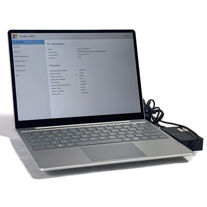 Microsoft Surface Laptop Go 2 12.4″ i5-1135G7 2.4GHz 16GB 256GB NVMe SSD – Win11