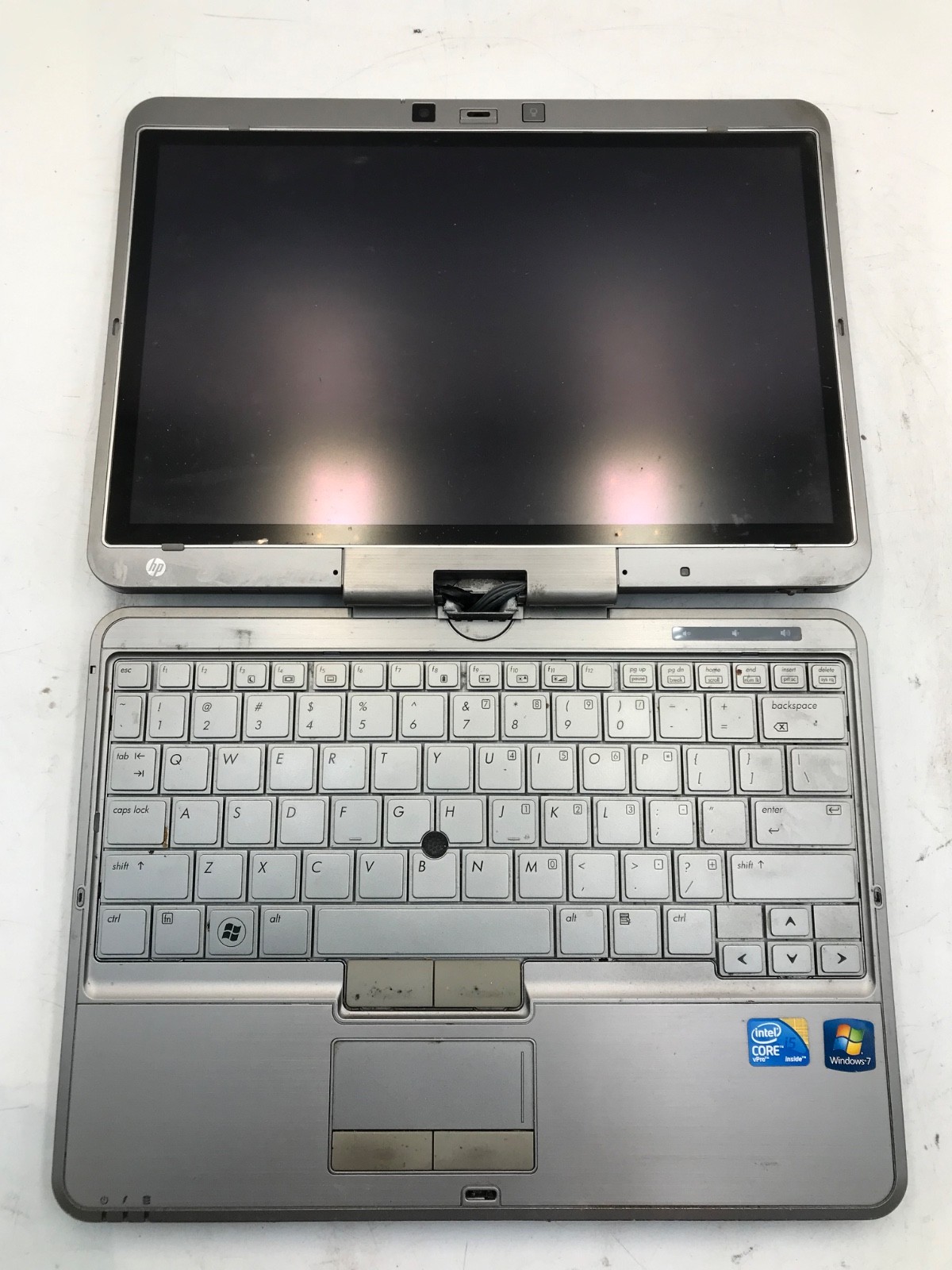 HP EliteBook 2740P Intel Core i5 M560 2.6 GHz 12″ Laptop 4GB RAM-BROKEN HINGE-MZ