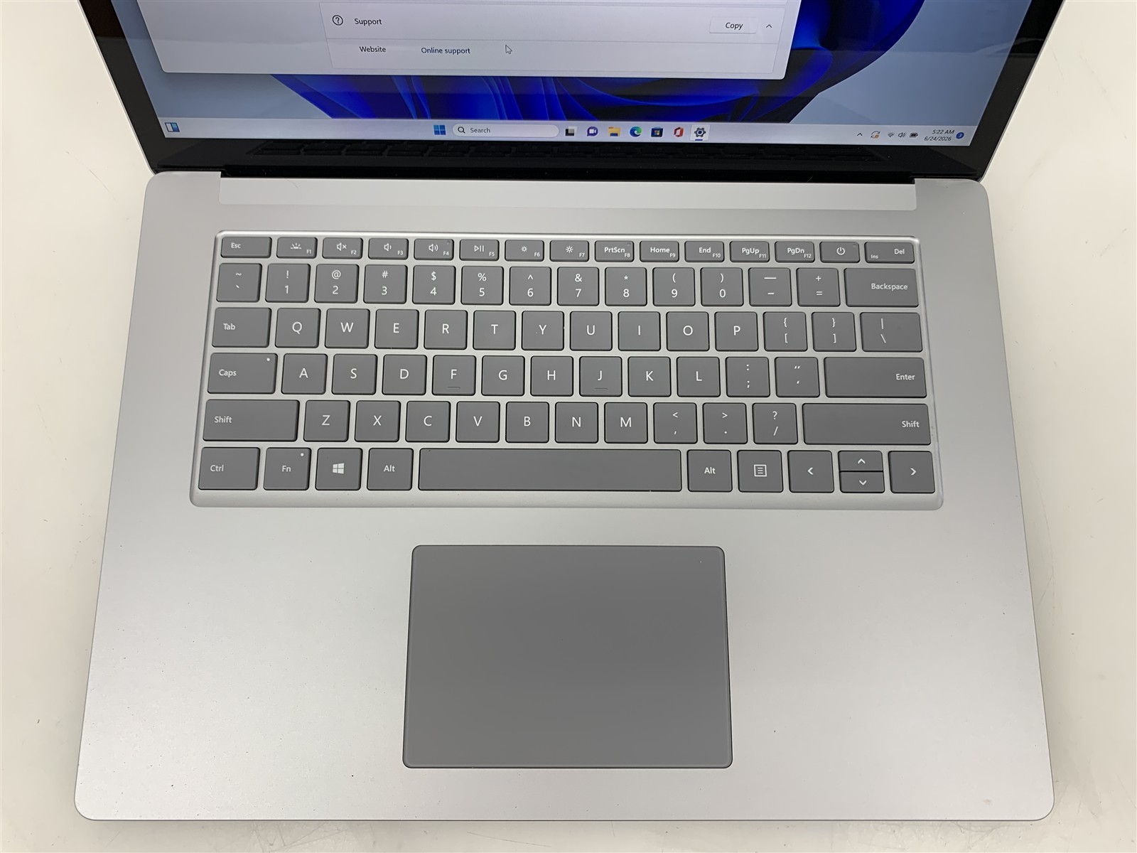 Microsoft Surface Laptop 4 1979 i7-1185G7 3.00GHz 16GB RAM 256GB NVMe Win 11 Pro