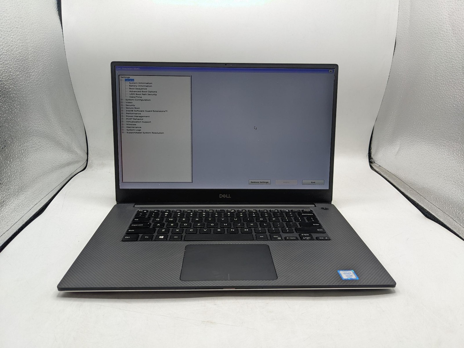 DELL PRECISION 5540 15″ INTEL XEON E-2276m 2.8GHz 32GB RAM 512GB *GRADE D*