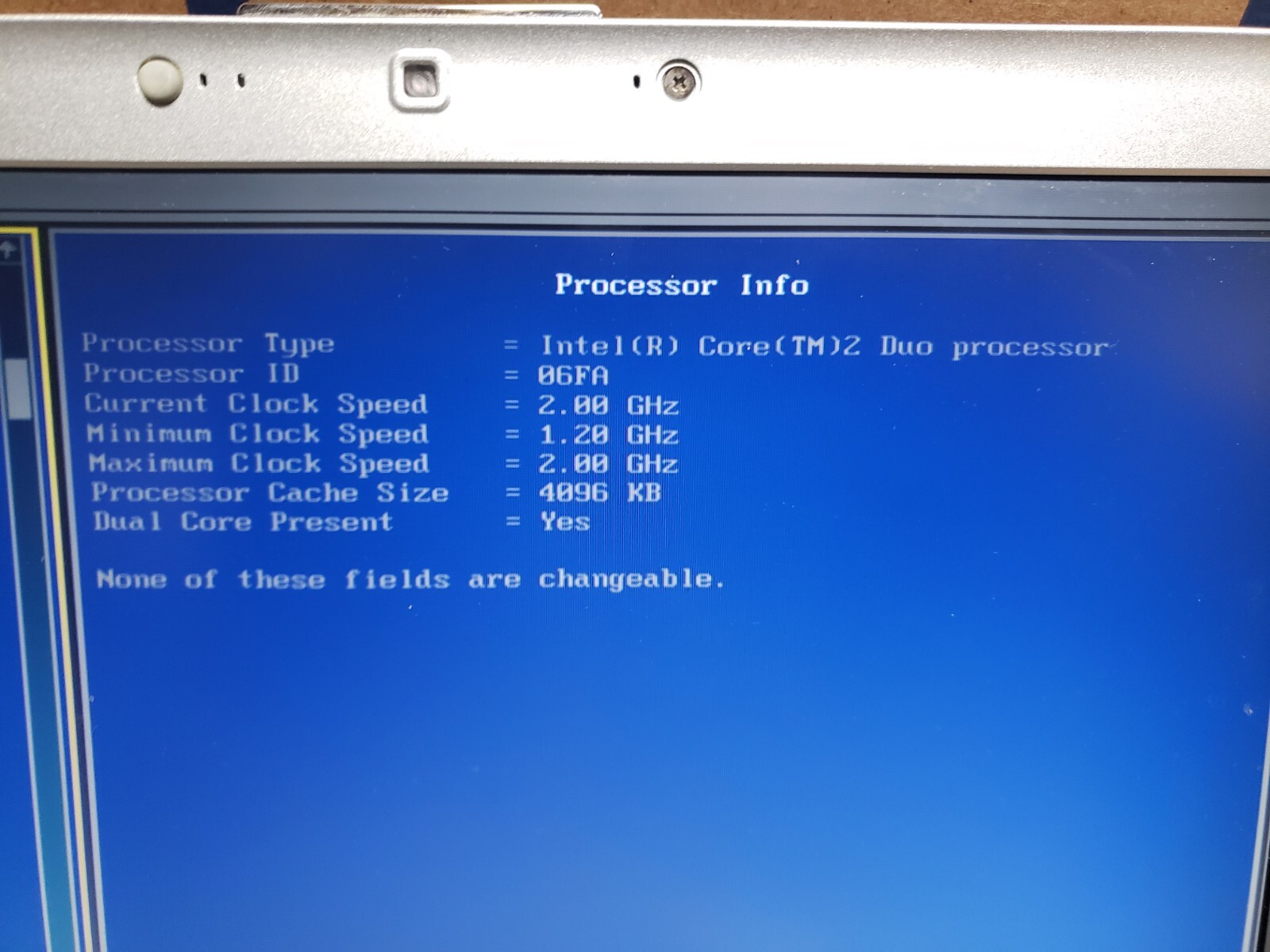 Dell Inspiron 1420 Laptop Computer 2GHz 2GB No HDD PARTS REPAIR