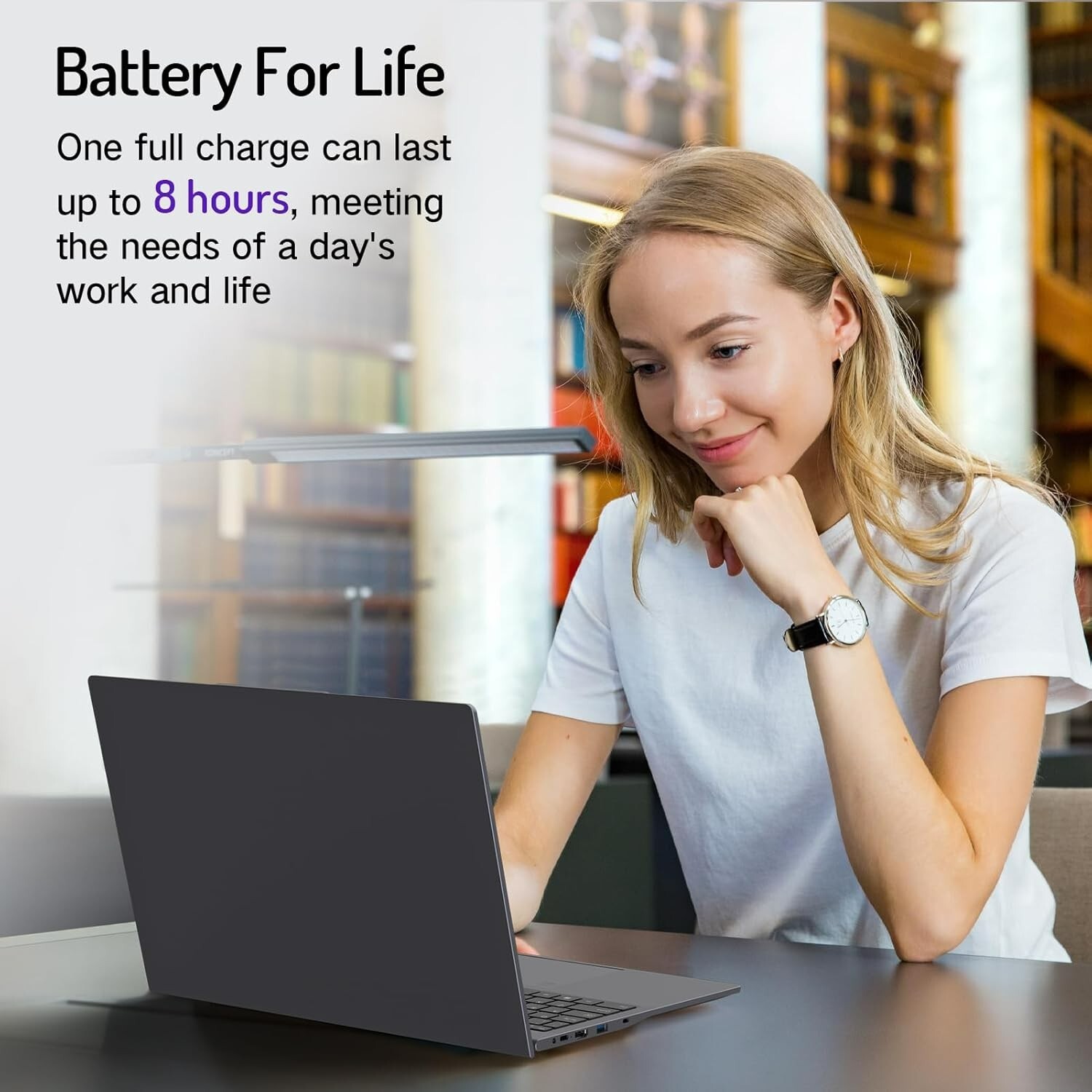 14” Laptop 8GB RAM 256GB SSD Win11 1920*1200 Full HD Celeron N5805 CPU