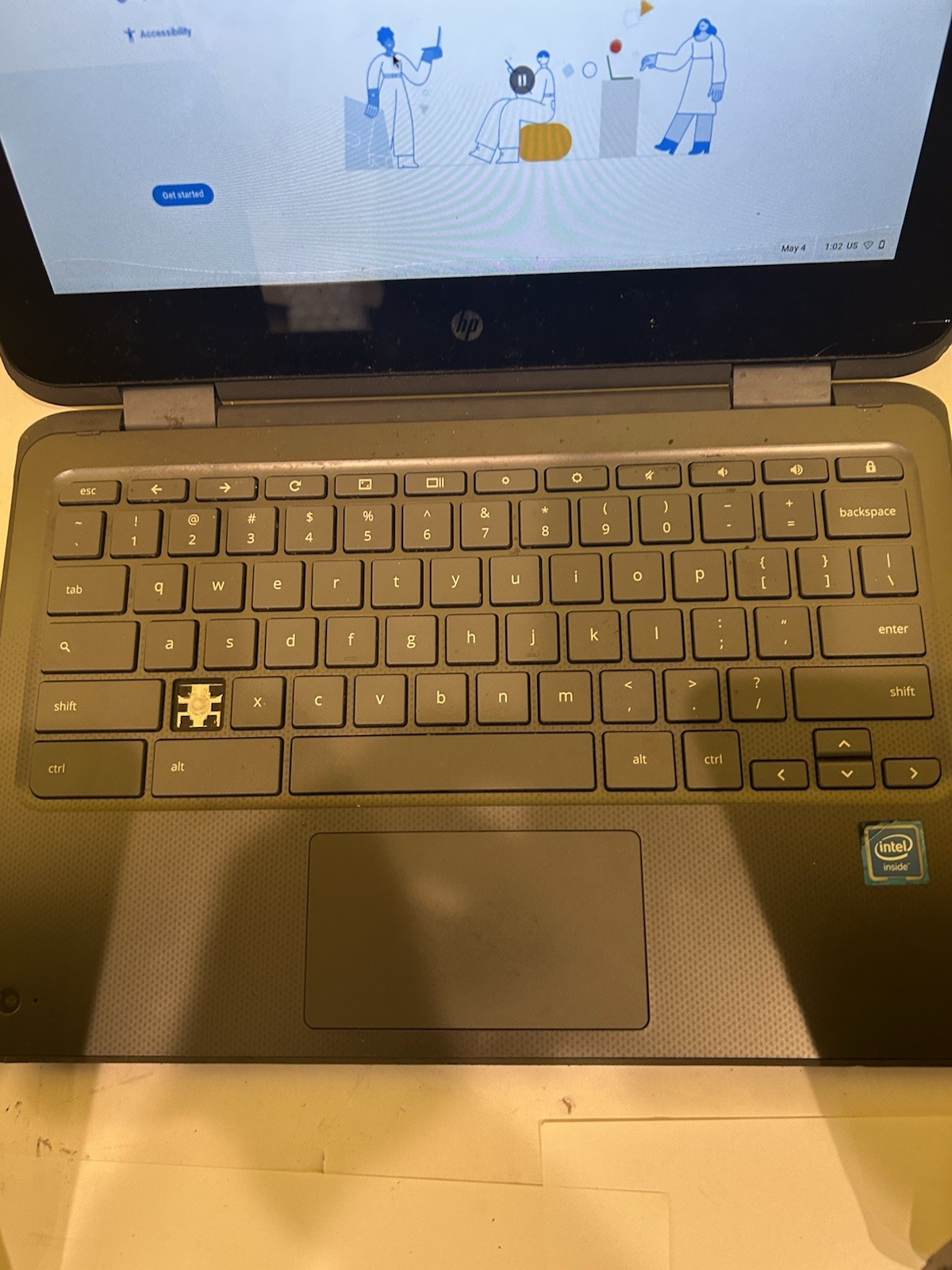 Lot of 3 HP Chromebook x360 11 G1 EE 4GB 32GB For Parts Repair