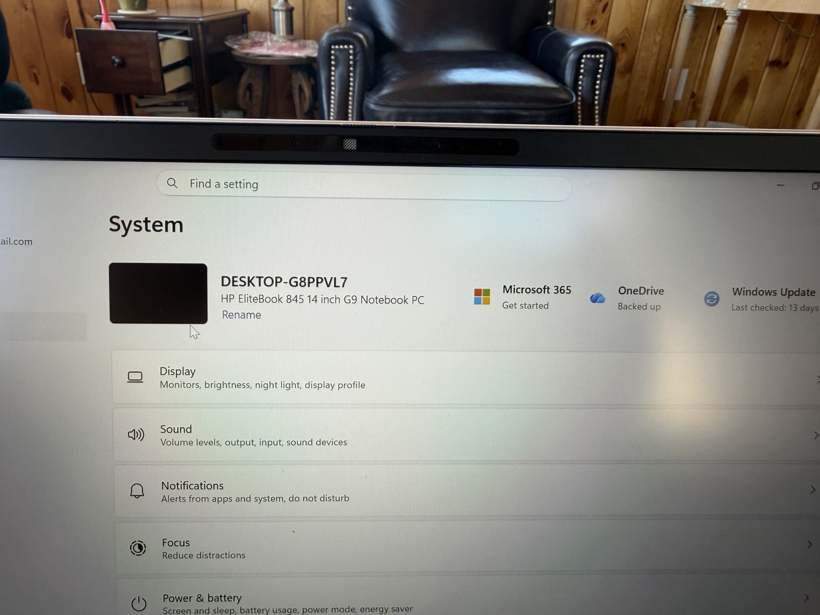 HP EliteBook 845 G9 14″ Ryzen 5 PRO 16GB 475GB SSD Win11 Silver