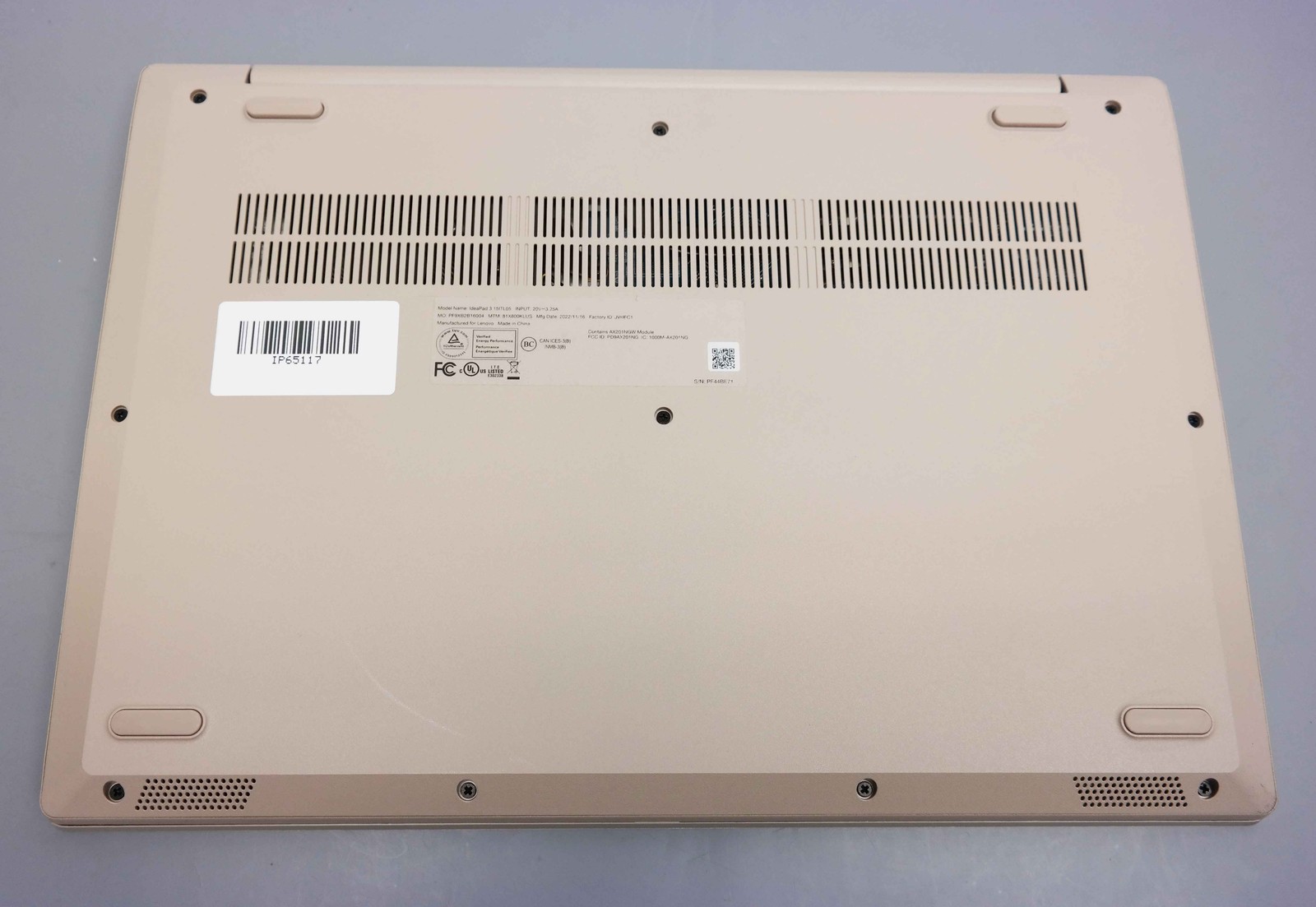 Lenovo IdeaPad 3 15.6″ Core i3-1115G4 8GB 256GB SSD Almond