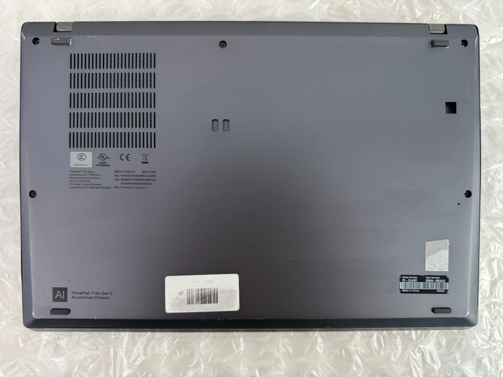 Lenovo ThinkPad T14s Gen 2 i7-1185G7 16GB 256GB SSD 14″ FHD Win 11 Pro