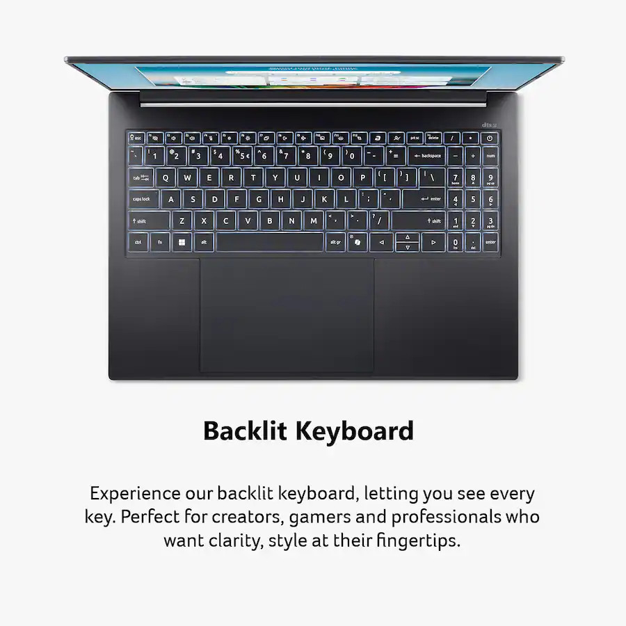 Acer Swift Go 16″ WUXGA Touchscreen Laptop AMD Ryzen AI 9 465 32GB RAM 2TB SSD