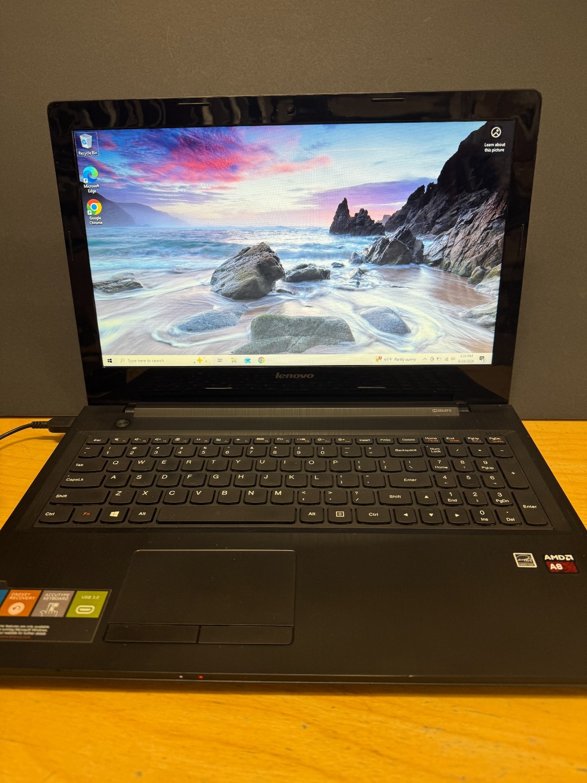 *Bad Battery* Lenovo G50-45 Laptop 80E30181US AMD A8-6410 15.6″ HD 80E3