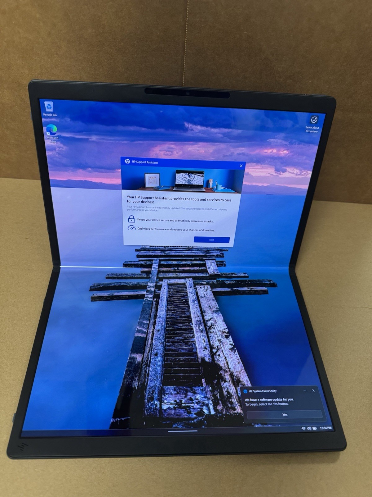 HP Spectre 3in1 2.5K OLED Touch Foldable Ltop Intel EvoCorei7 1250U 16GB 1TB 17″
