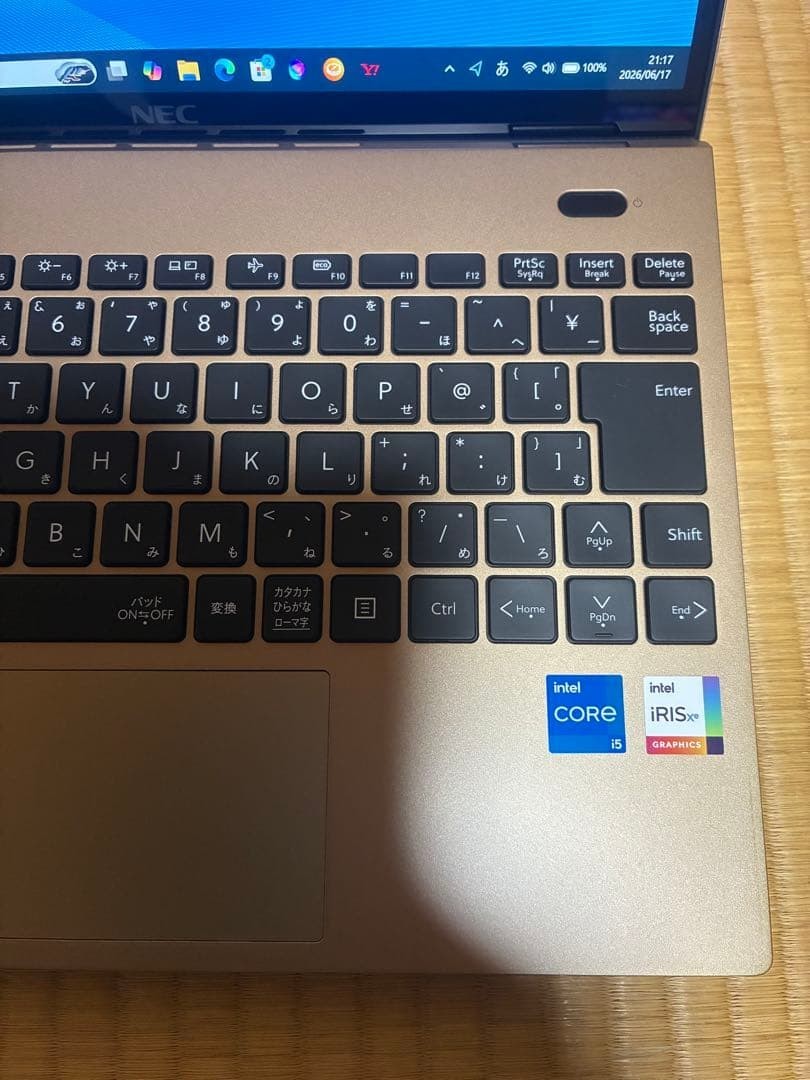 NEC LAVIE N13 Slim N1355/HAC-Y i5-1335U Iris Xe SSD 256GB 16GB 13.3″ WUXGA Win11