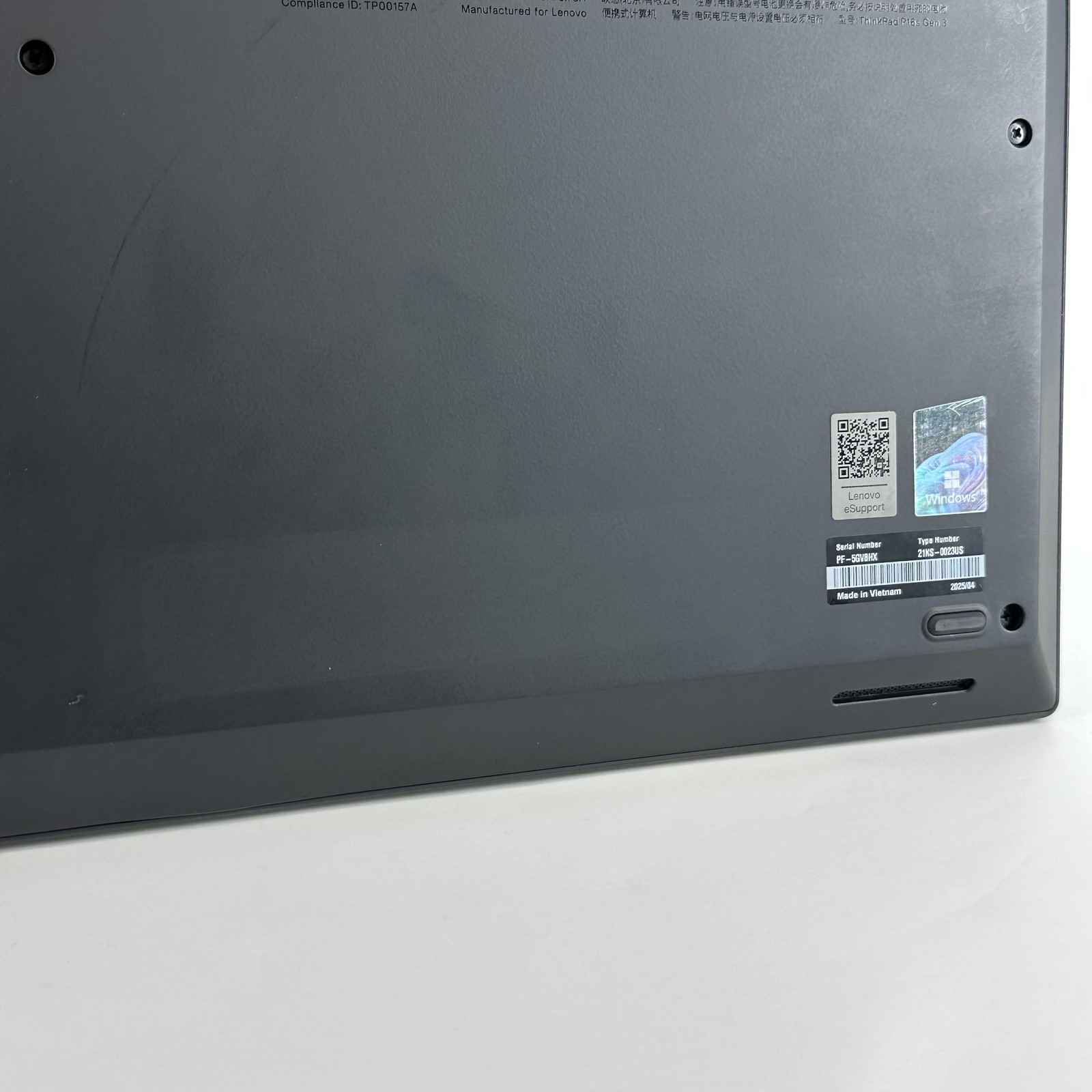 Lenovo ThinkPad P16s Gen 3 FHD+ TOUCH 1.4GHz Ultra 7 155H 16GB 512GB RTX 500 Ada