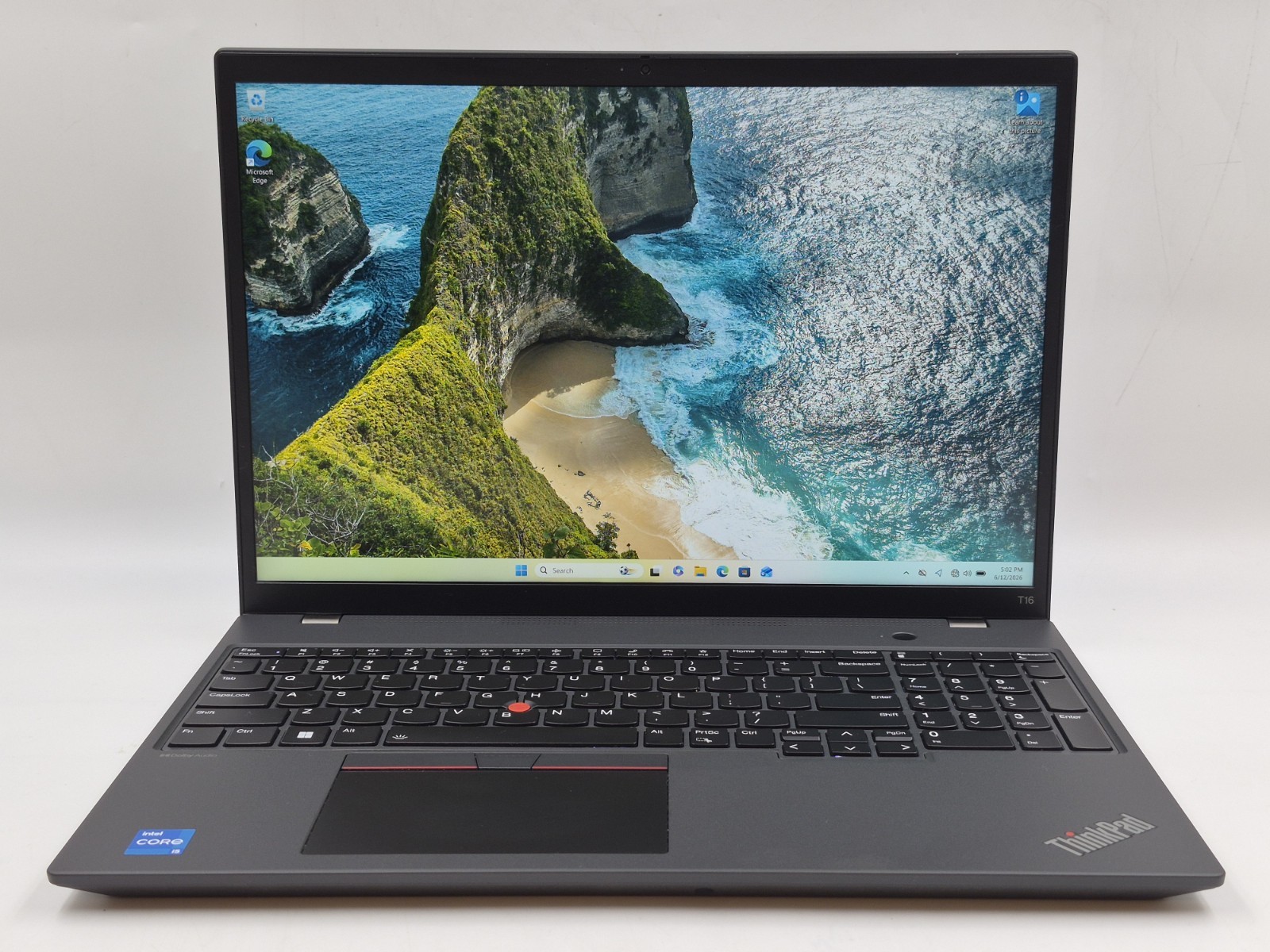 Lenovo ThinkPad T16 Laptop i5-1335U 1.30GHz 16GB RAM 512GB NVMe W11P
