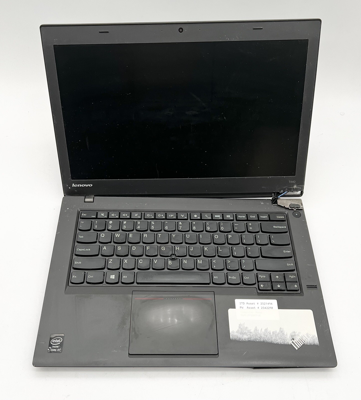 Lenovo ThinkPad T440 13.2″ Screen i5 4GBram no hdd, no battery boot to BIOS
