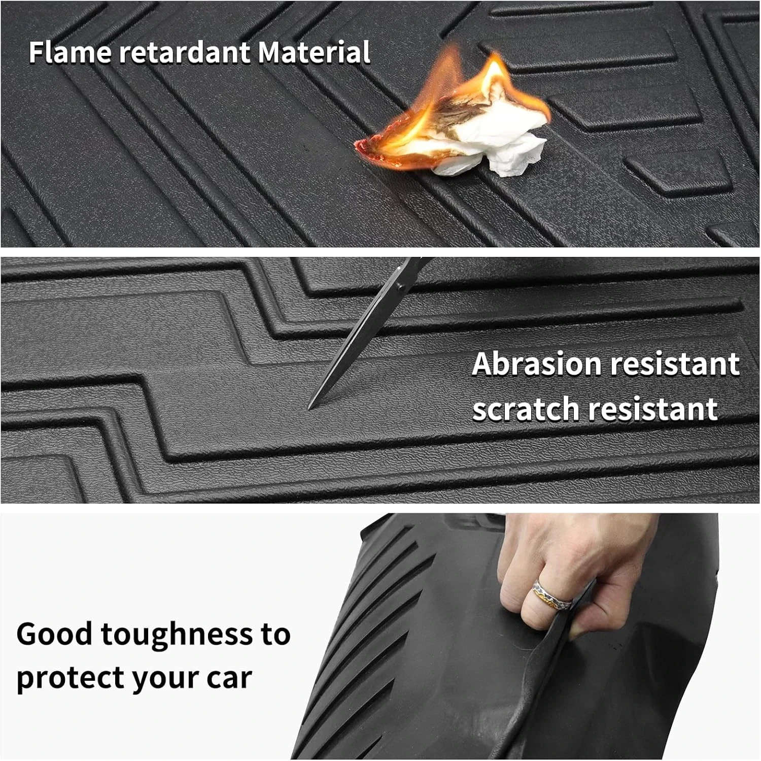 Custom for 2024 2025 2026 Toyota Land Cruiser/Lexus GX550 5 Seater Cargo Mats