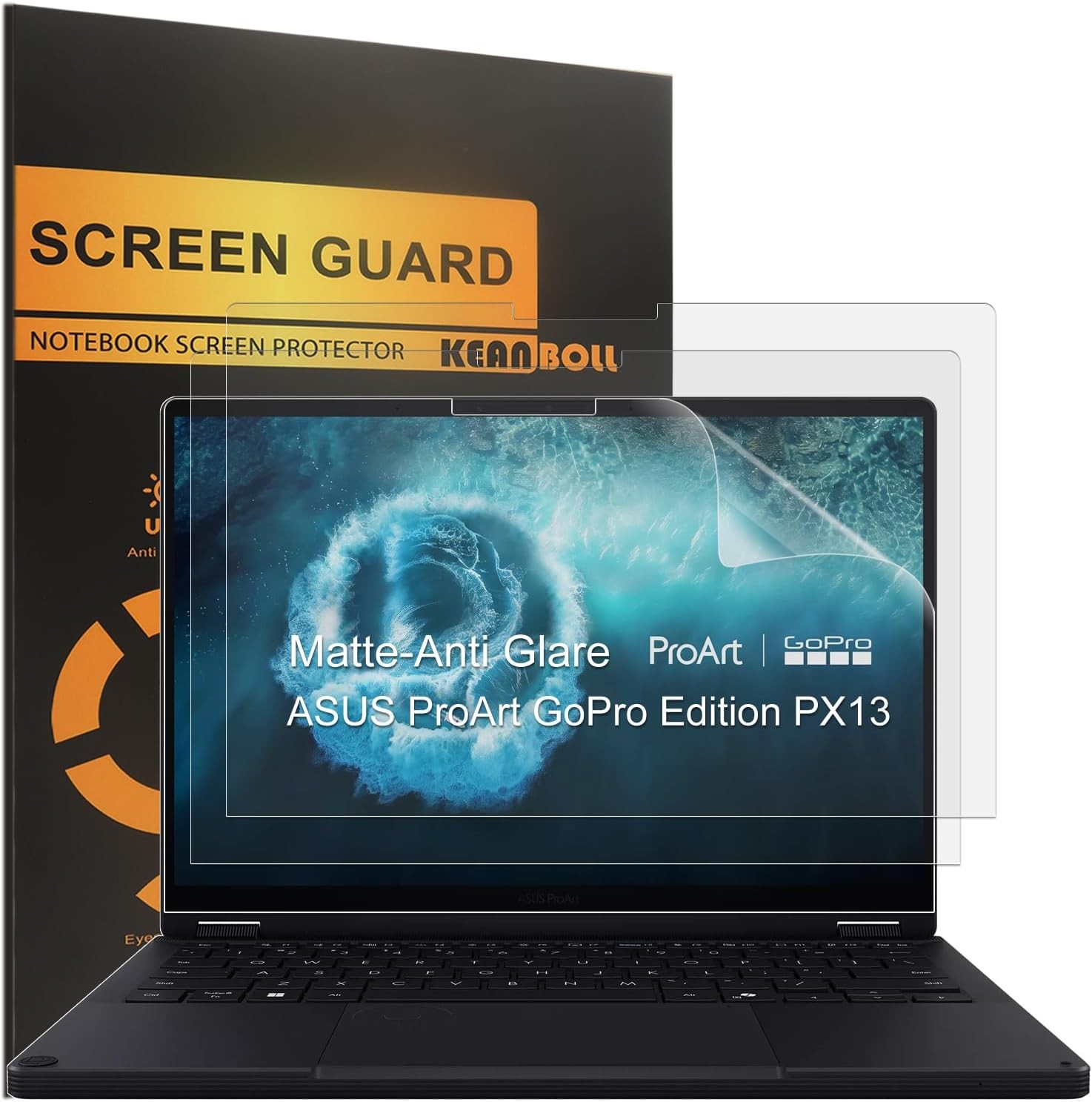 Matte Anti-Fingerprint and Anti-Glare Screen Protector 3-Pack for ASUS ProArt PX
