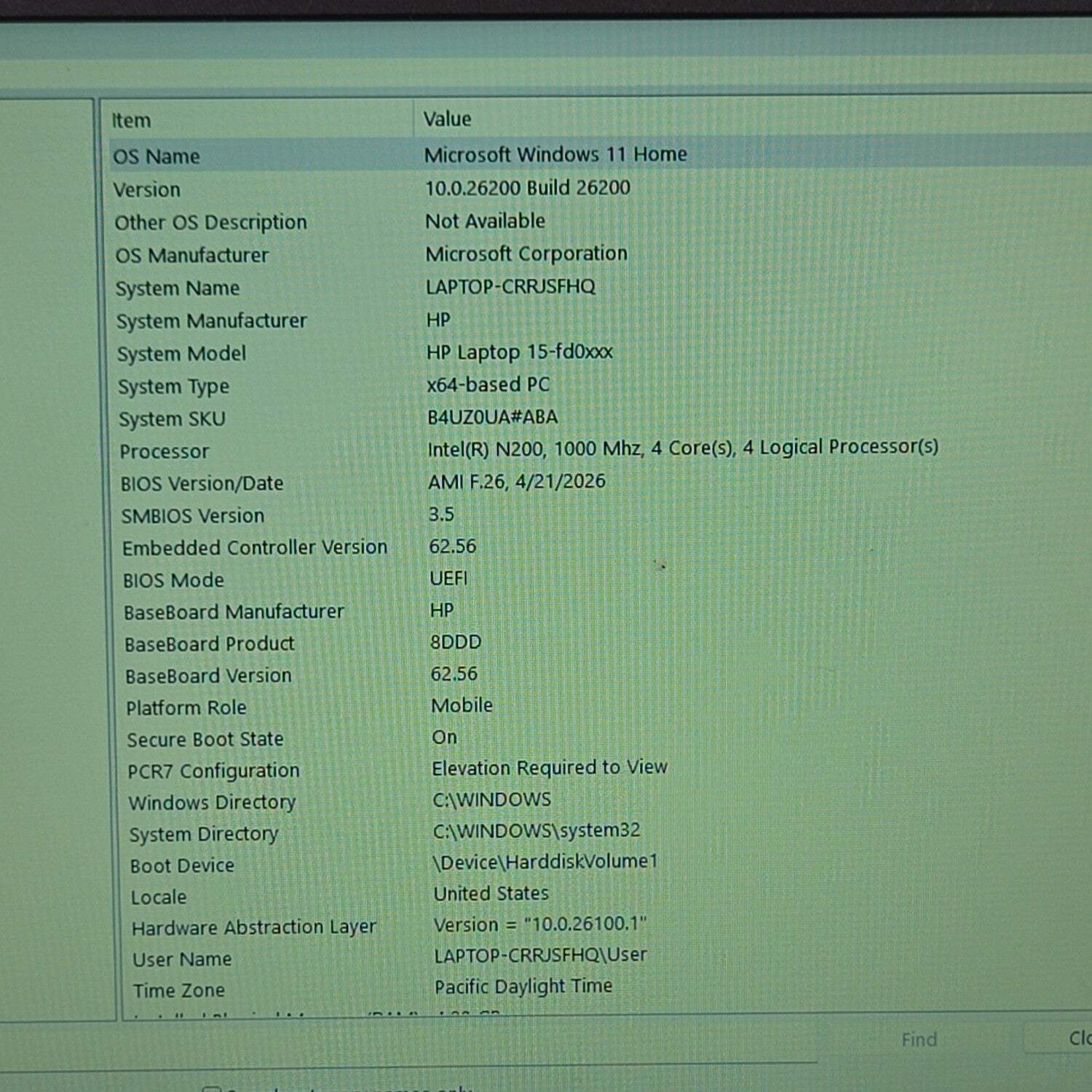 HP Laptop 15-FD0082WM 15.6″ N200 1.0GHz 4GB RAM 128GB SSD