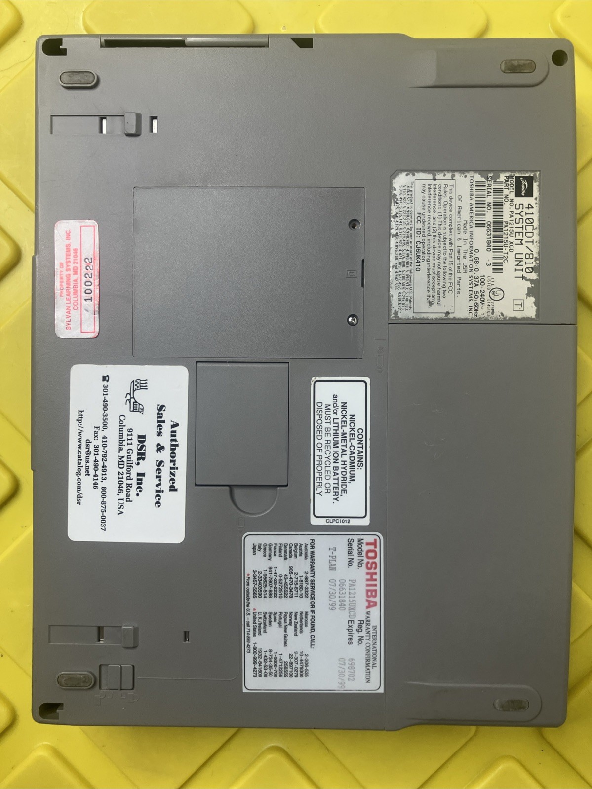 Toshiba Satellite Pro 410CDT Laptop Windows 95 w/External FDD UPGRADED HDD & RAM