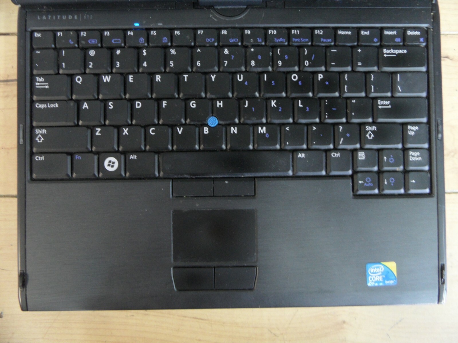 Dell Latitude XT2 Laptop 4 Parts Booted Windows Hard Drive Wiped *