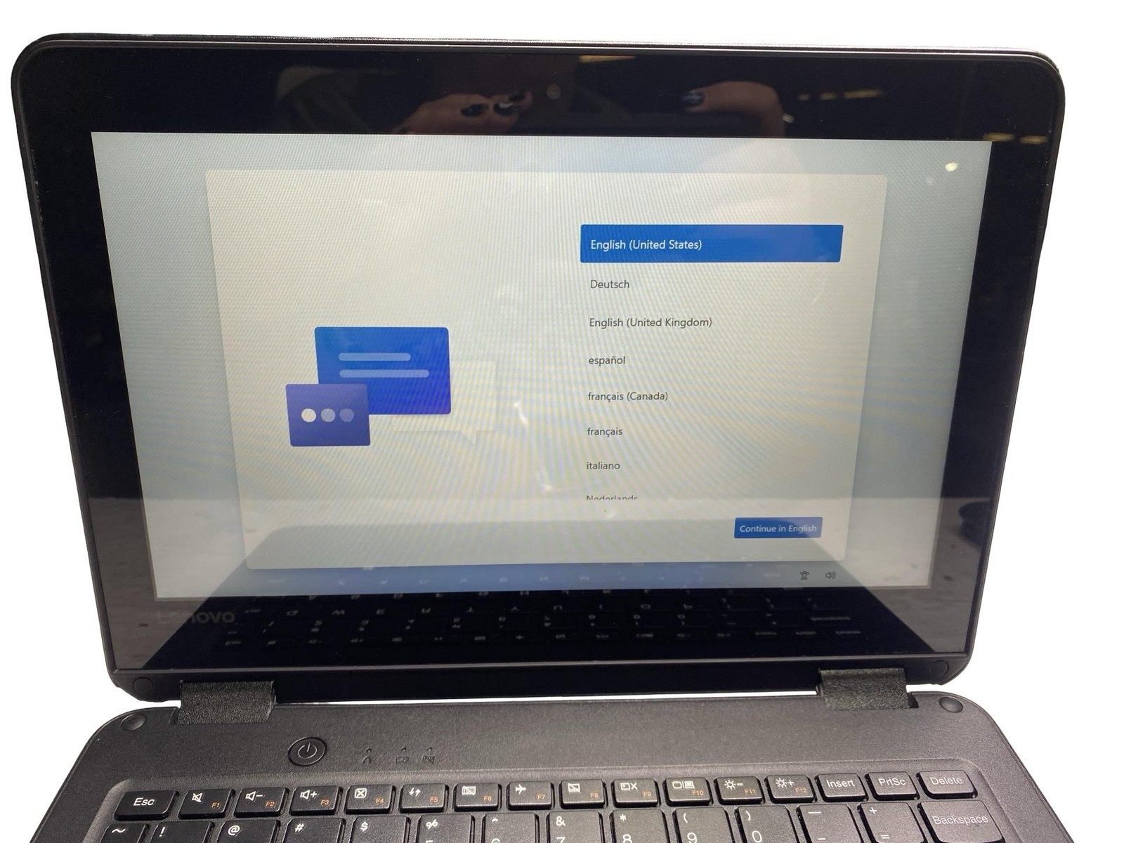 Lenovo 300e 81FY TS Celeron N3450 4GB 192GB Win11Pro Grade C Battery Inc