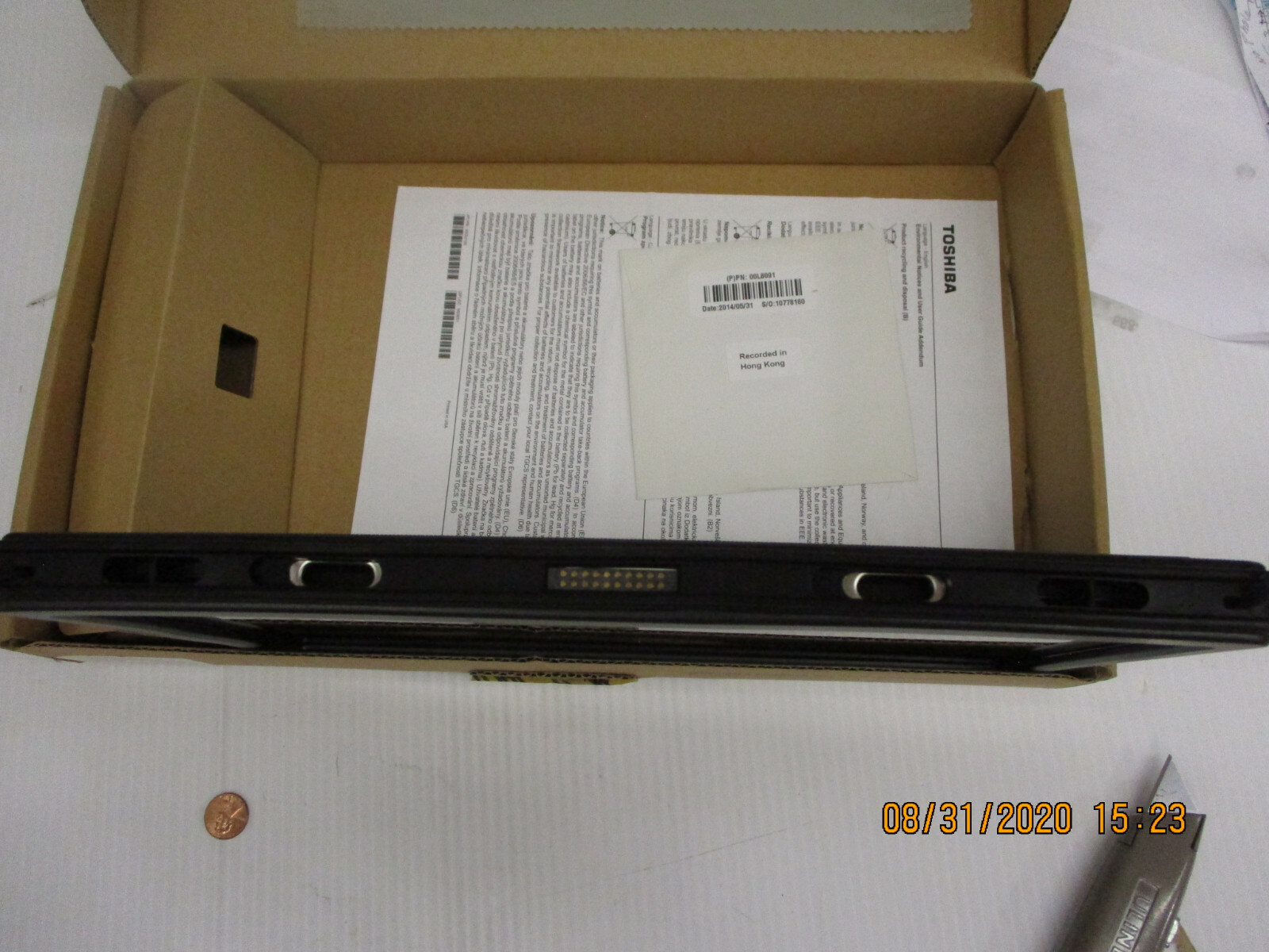 Open Box, 00AT072 toshiba tablet PT134U for POS WT310