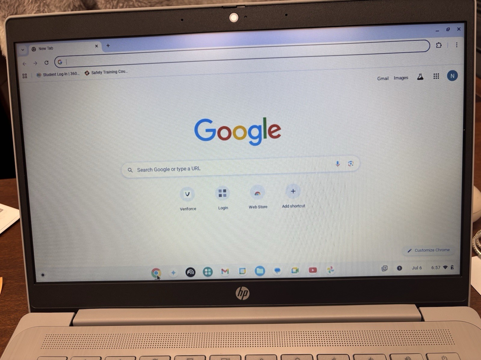 HP Chromebook 14A-NE1013DX 14-inch, 4GB RAM, 64GB eMMC Storage