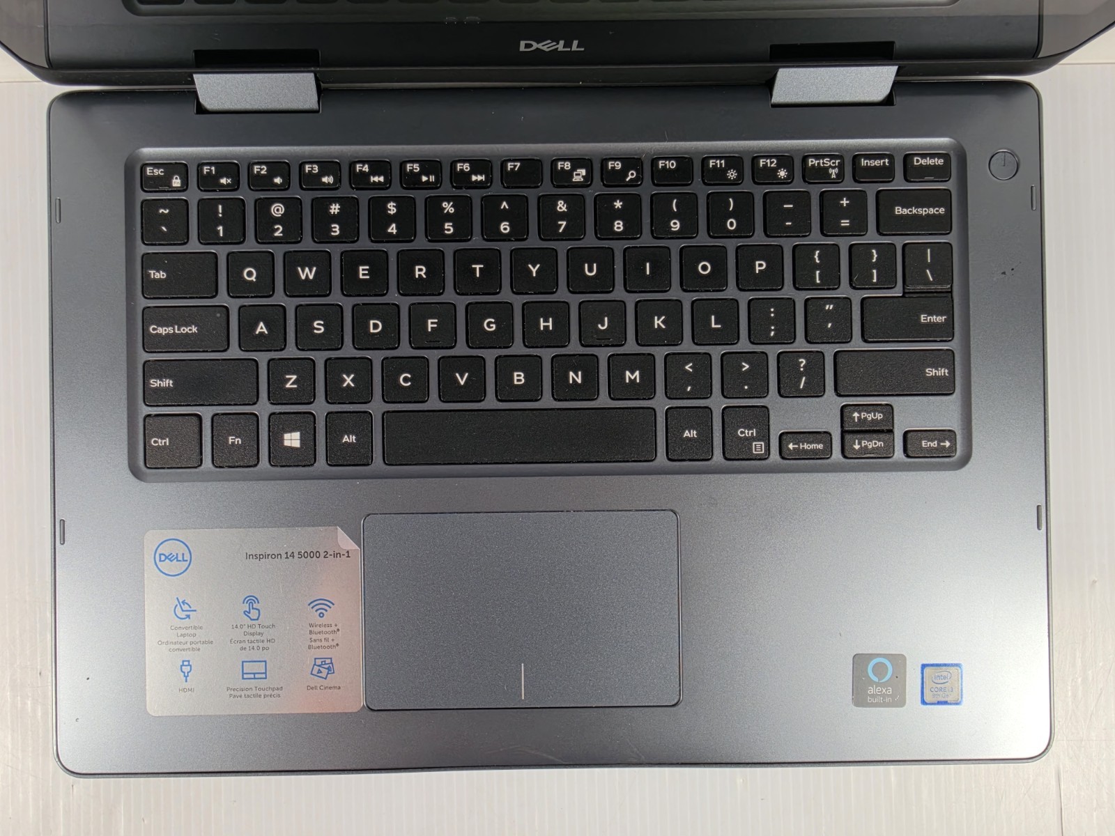 DELL Inspiron 5482 2-in-1 14″ Touchscreen I3-8145U 128GB SSD 8GB RAM Windows 11