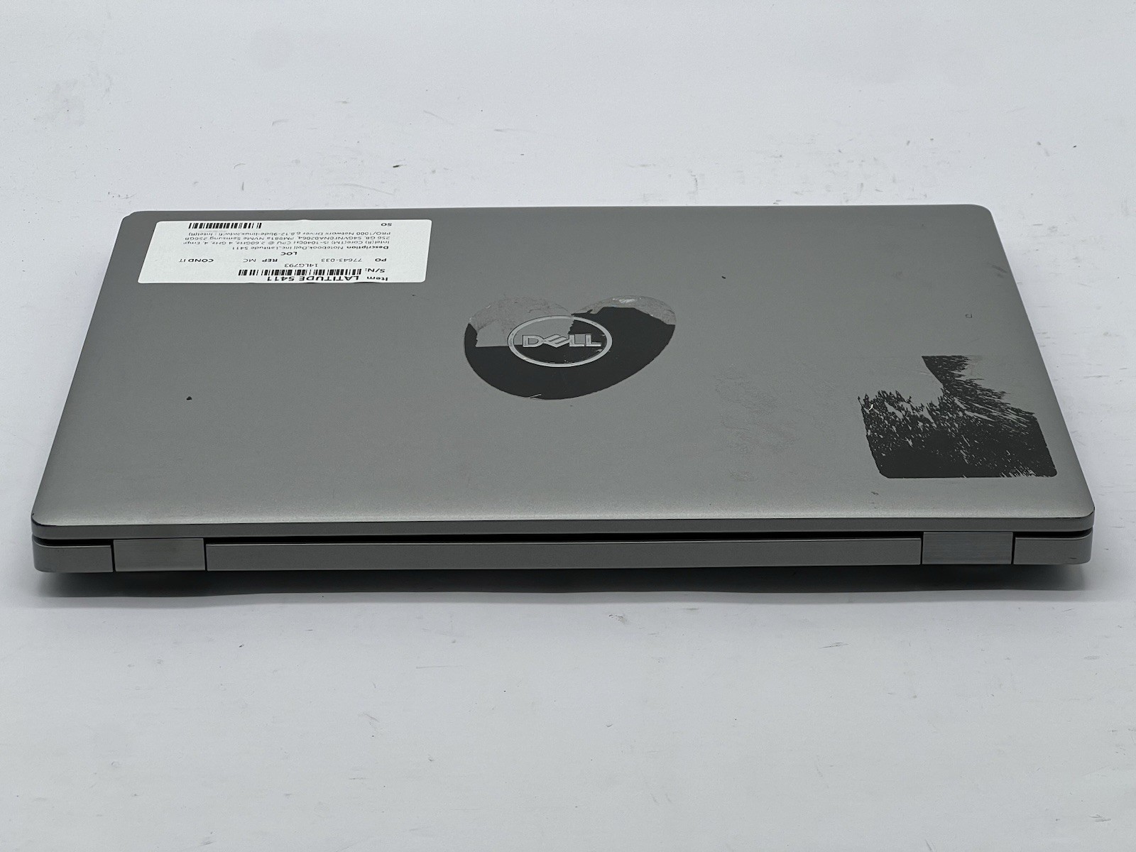 Dell Latitude 5411, i5-10400H CPU, @ 2.60GHz, 8GB RAM, 256GB NVMe-No OS/Charger