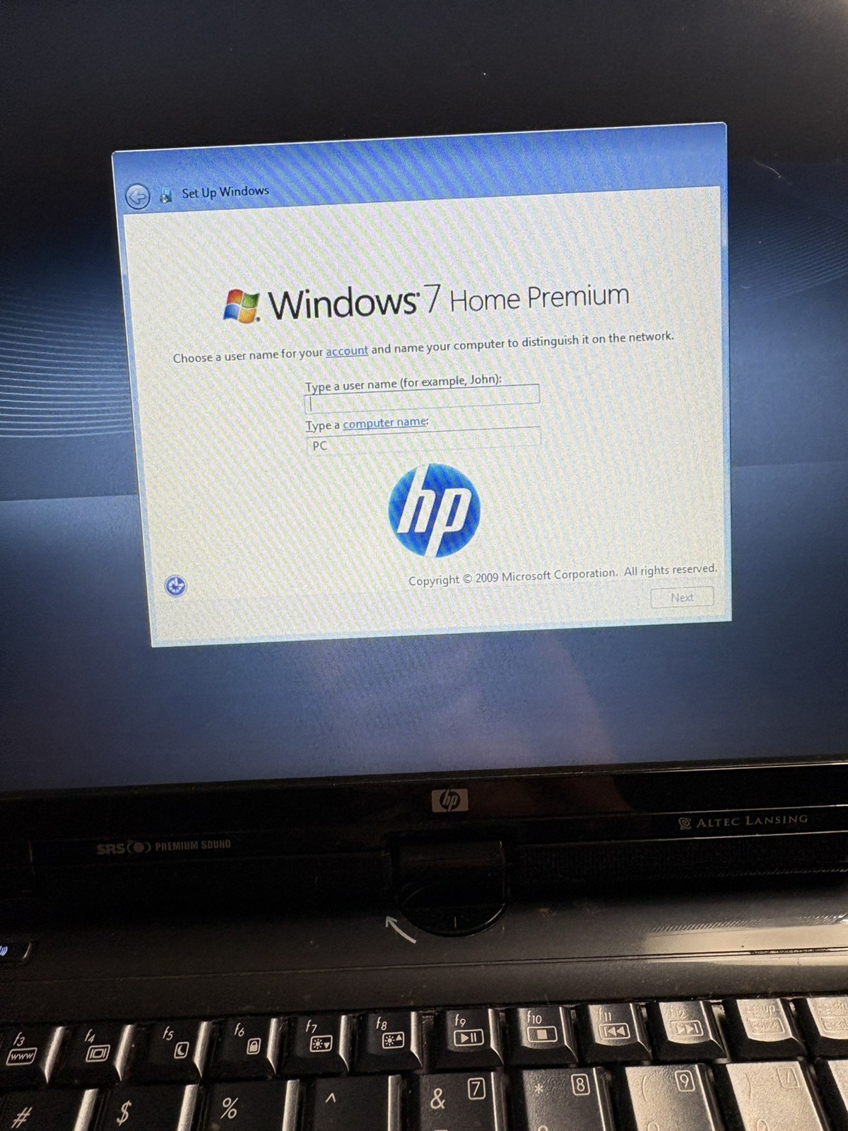 HP TouchSmart tx2 Notebook PC | AMD 2.30GHz | 4GB RAM | Windows 7 | Touch & Pen