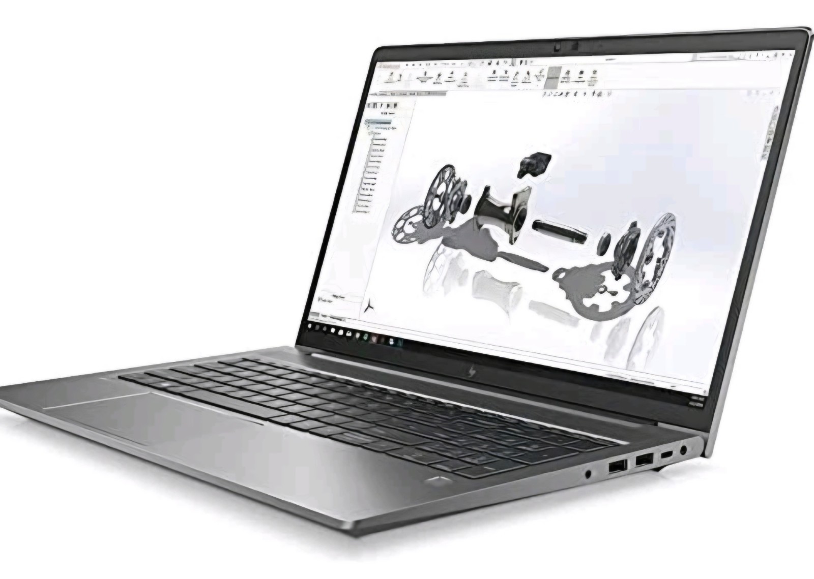 HP ZBook Power G8 15.6″ i9-11900H 64GB 1T SSD RTX A2000 Win11 Gray 200 W Charger
