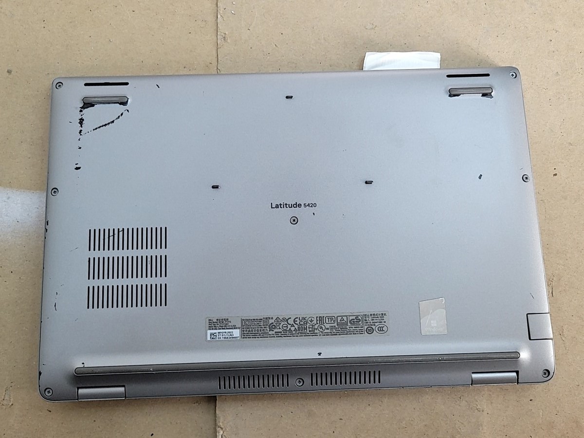 DELL P137G LATITUDE 5420 Laptop 11TH GEN I7-1185G7 8GB 512GB SEE NOTES