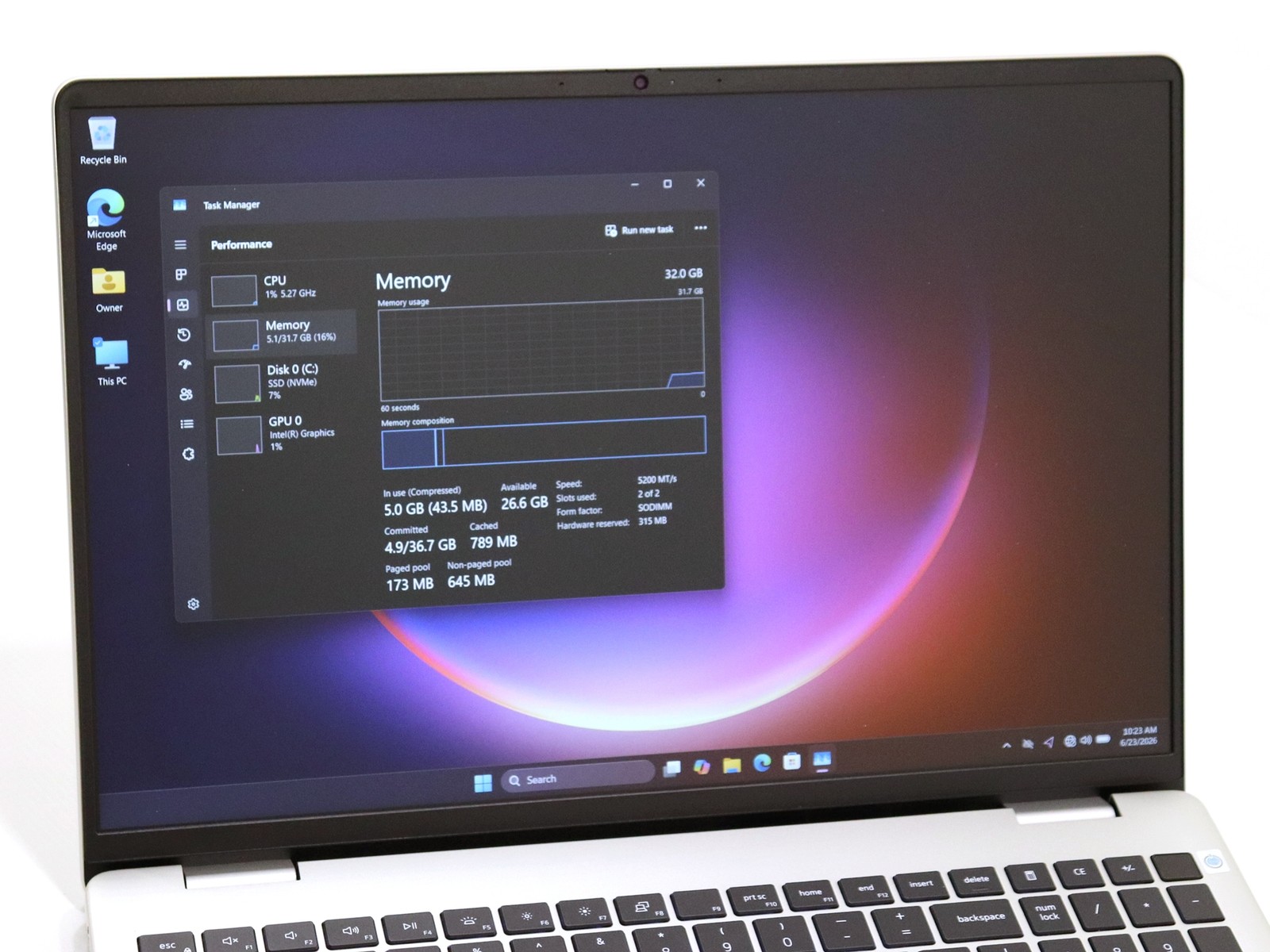 Dell Pro 16 DC16251 16.0″ Touch Intel Core 7 150U 32GB 1TB NVMe W11H + Warranty