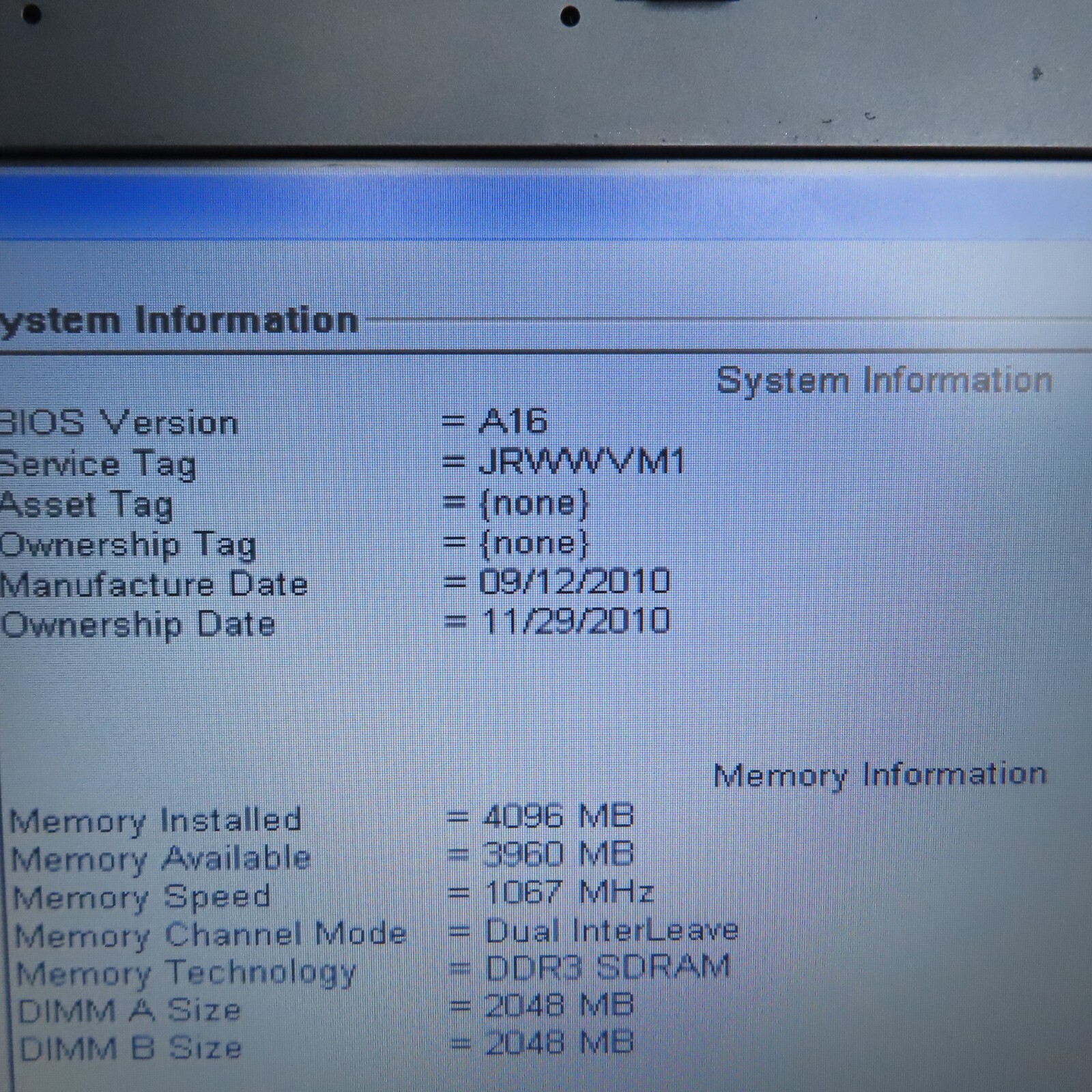 Dell Latitude E6410 Laptop Intel Core i5 2.40GHz 2 Cores 4GB DDR3 SDRAM