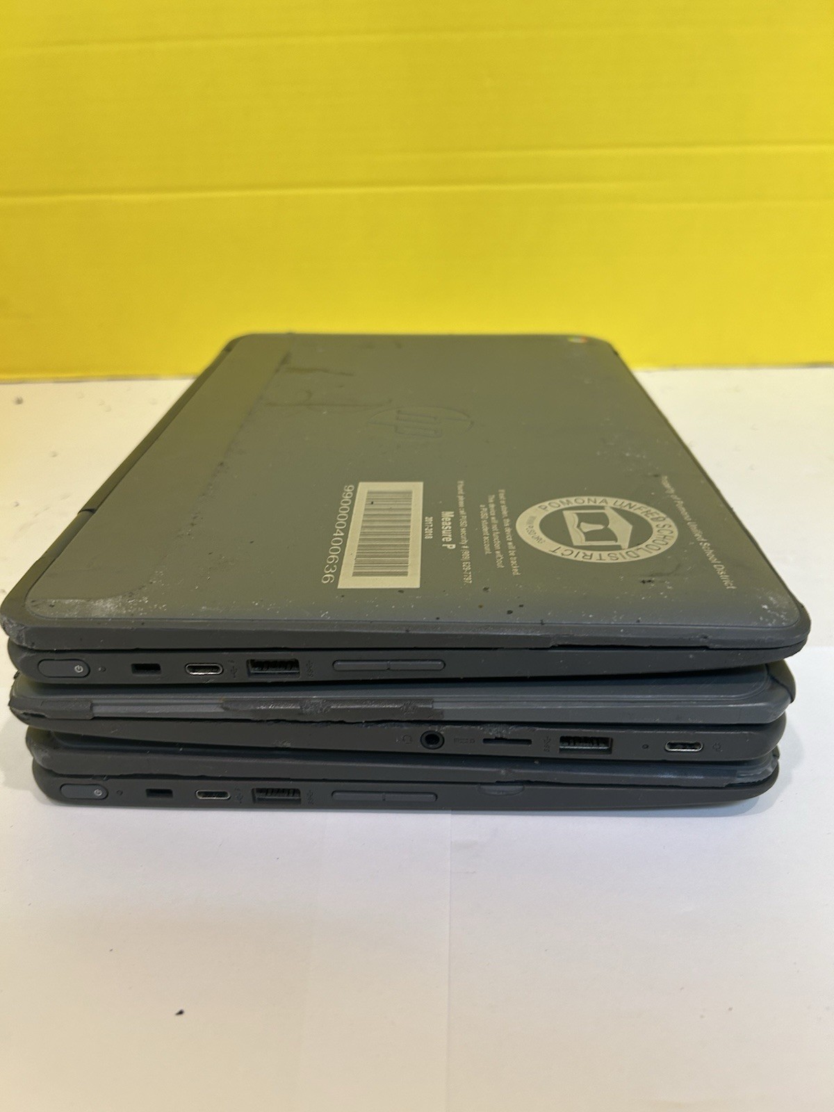 Lot of 3 HP Chromebook x360 11 G1 EE 4GB 32GB For Parts Repair