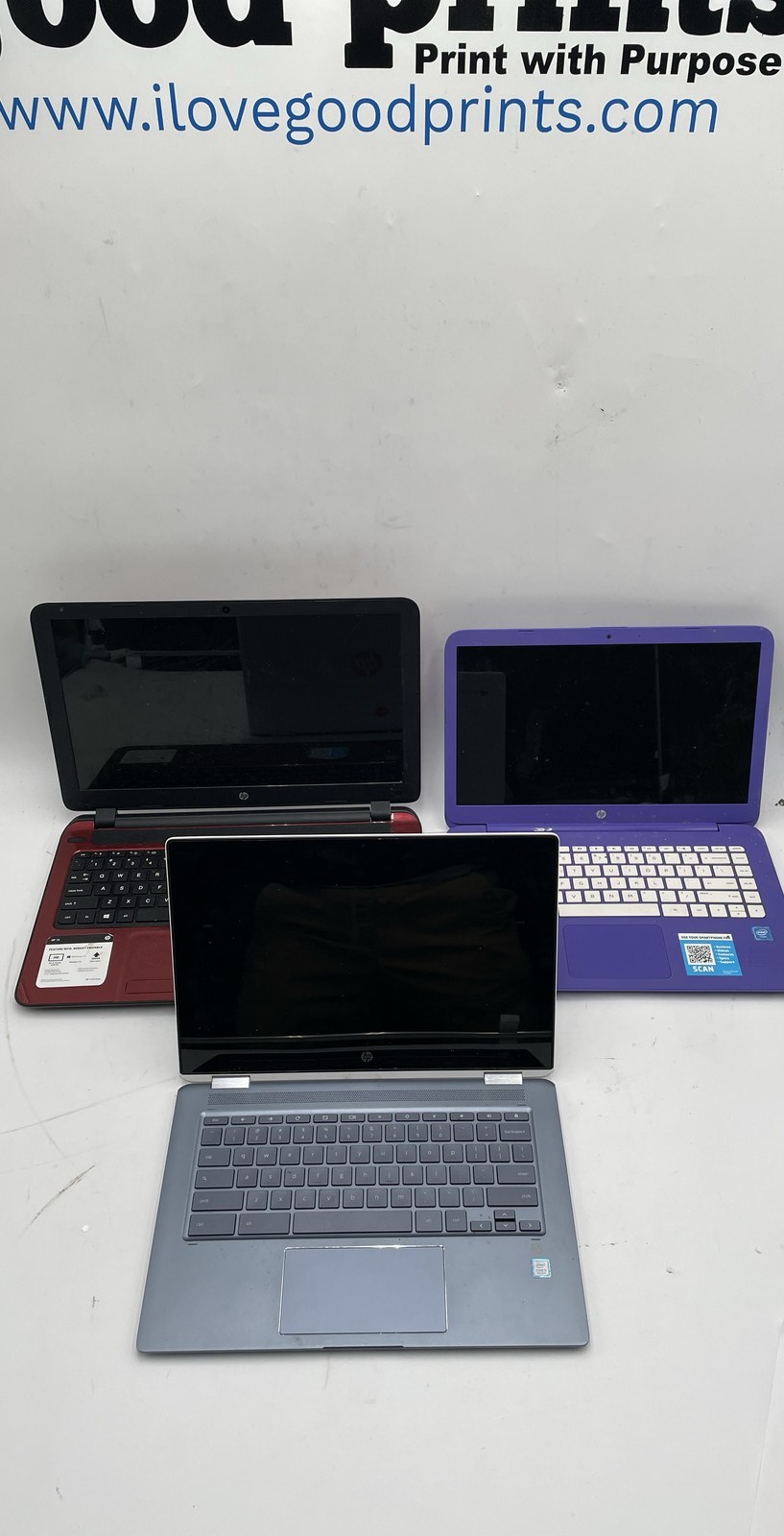 HP Laptops Chromebook x360 14-da0011dx 15-f272wm 14-ax020wm For Parts Lot Of 3