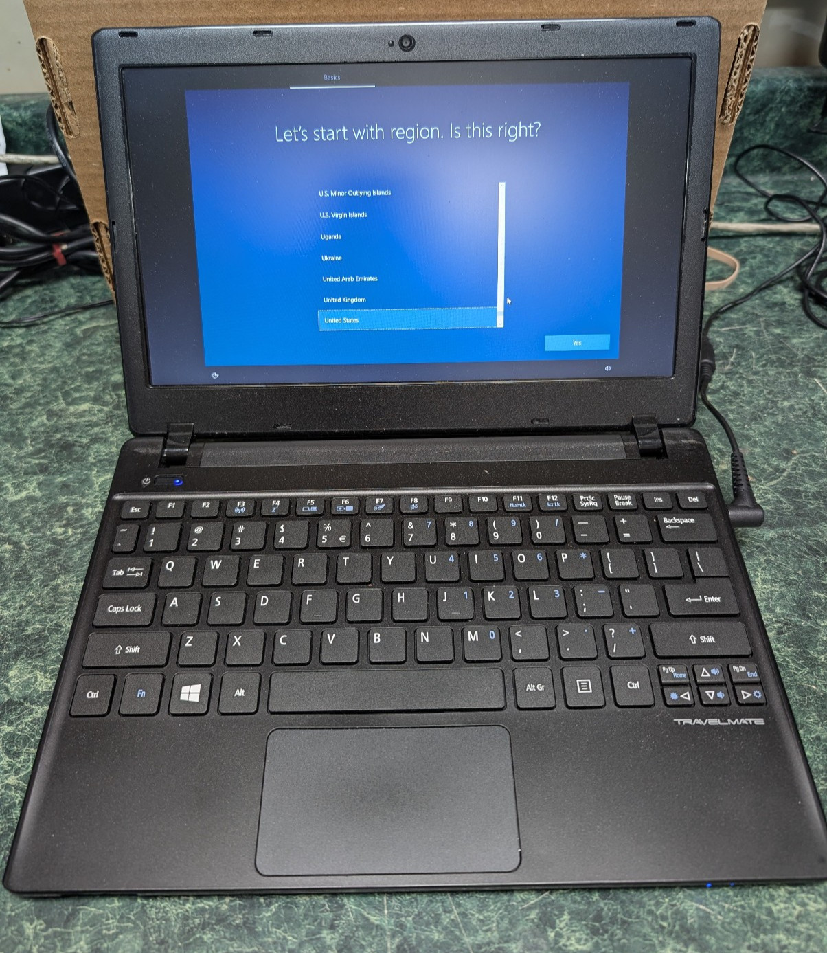 Acer Travelmate B113-E 11″ Laptop Celeron 1017U 4GB 320GB HDD Win10 Pro w/COA