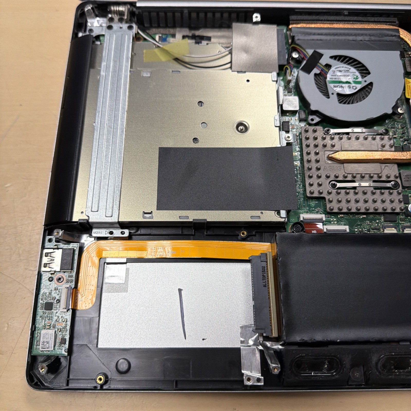 *For Parts ASUS N550J i7-4720HQ NVIDIA 950M 4GB RAM NO HD/OS