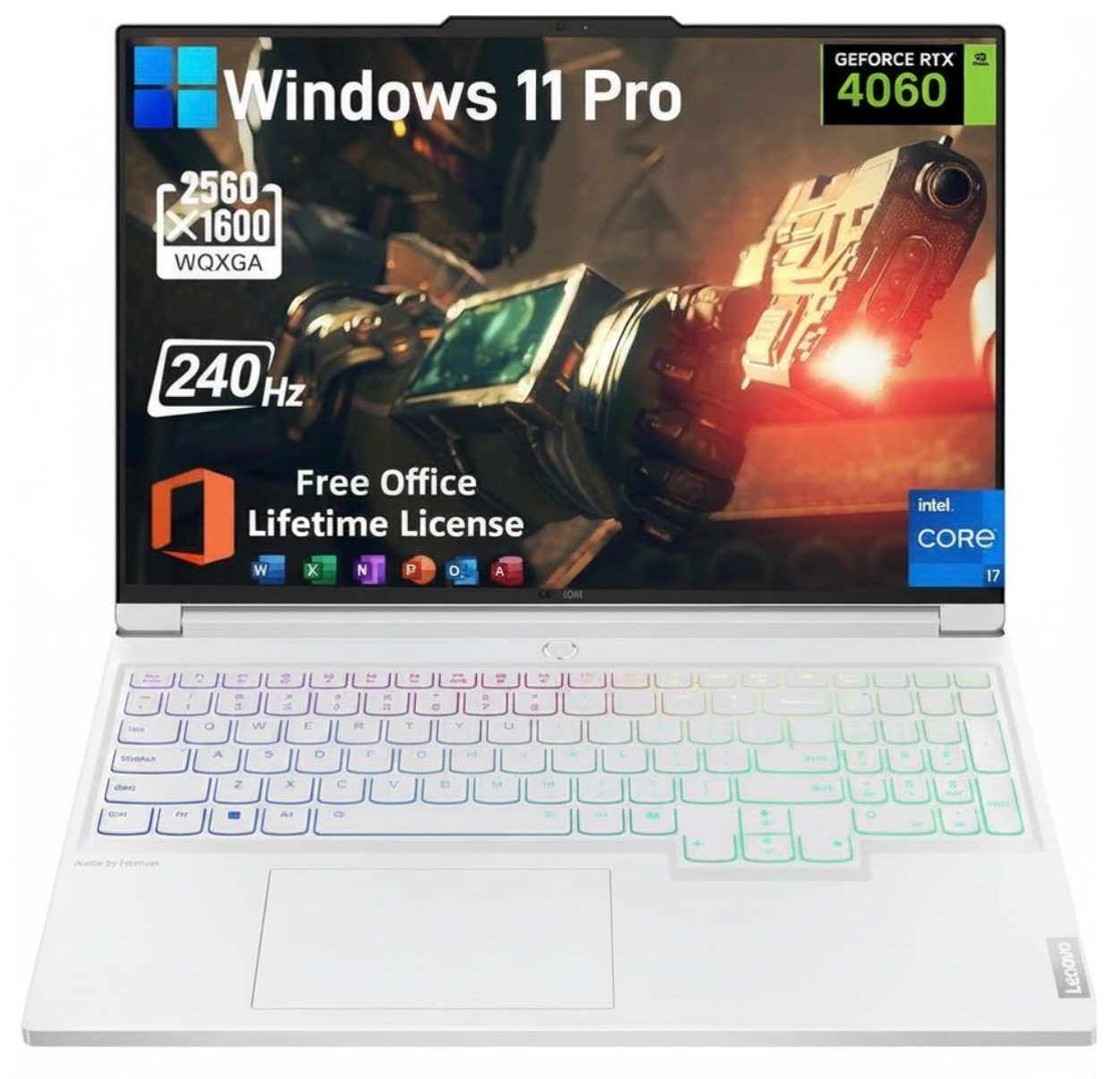 Lenovo Legion 7i Gaming Laptop – 16″ Dis., Intel i7-14700HX, 32GB DDR5, 2TB SSD
