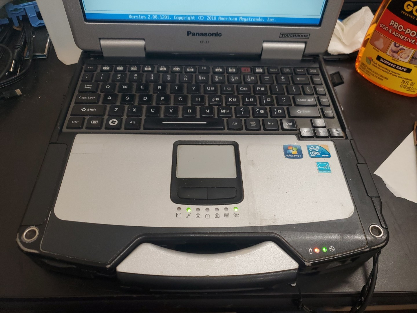 Panasonic Toughbook CF-31 MK-1 i5 520M @ 2.40GHz 8GB 14040HRS No Hdd/caddy
