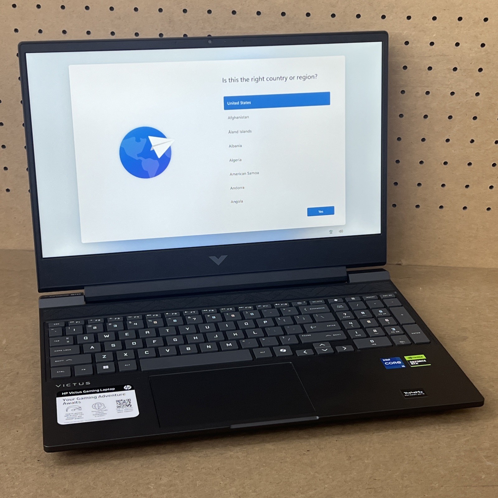 HP Victus 15-FA2013DX Gaming i5-13420H GeForce RTX 3050 8GB RAM 512GB SSD- Great