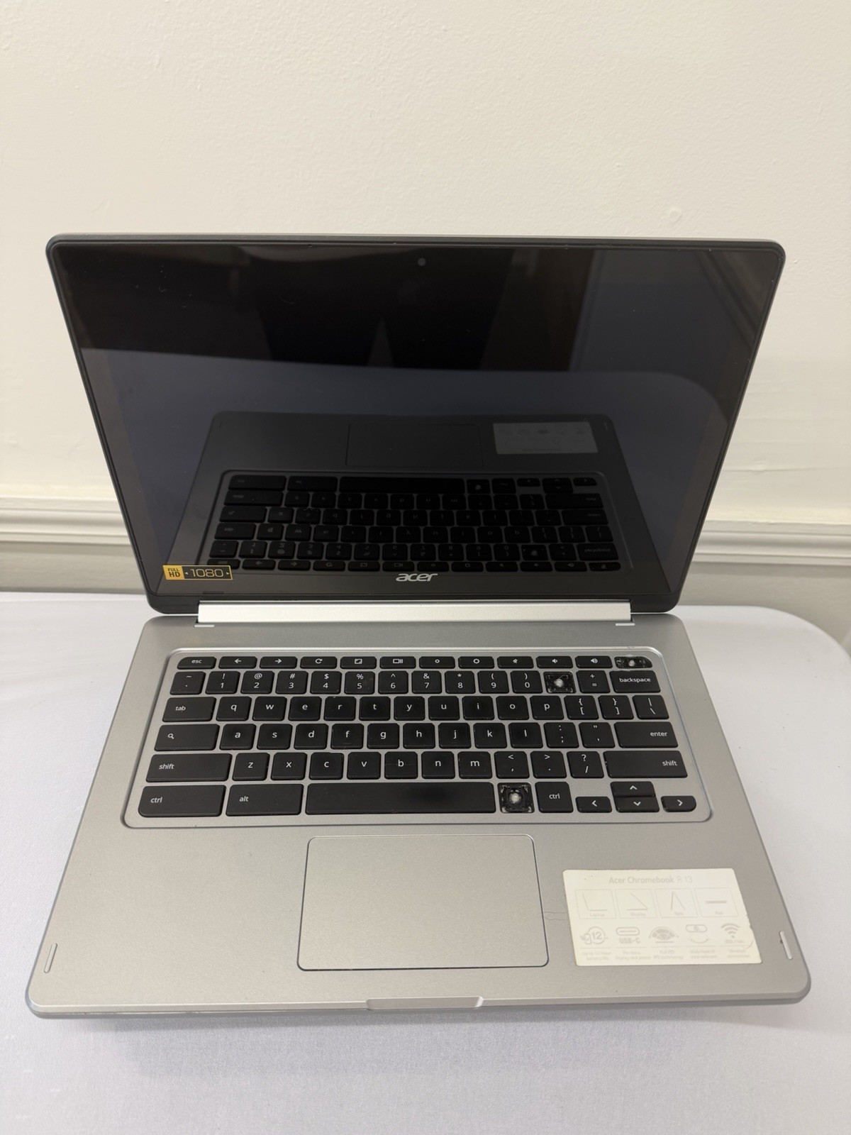 Acer Chromebook R13 CB5-312T-K829 Laptop – Good Screen-MediaTek MT8173-Read Des